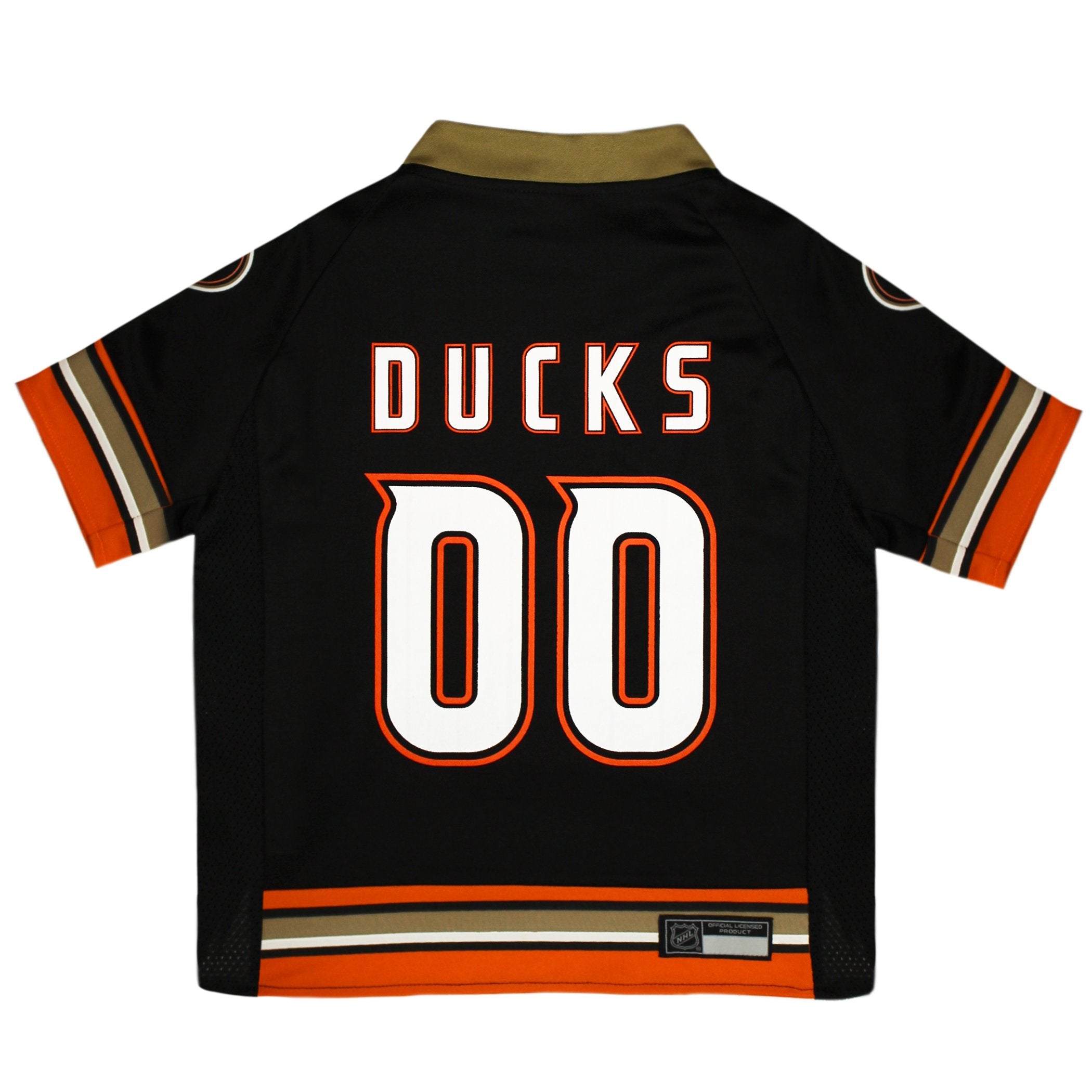Pets First NHL Anaheim Ducks Jersey for Dogs & Cats, Large. - Let Your Pet Be A Real NHL Fan!
