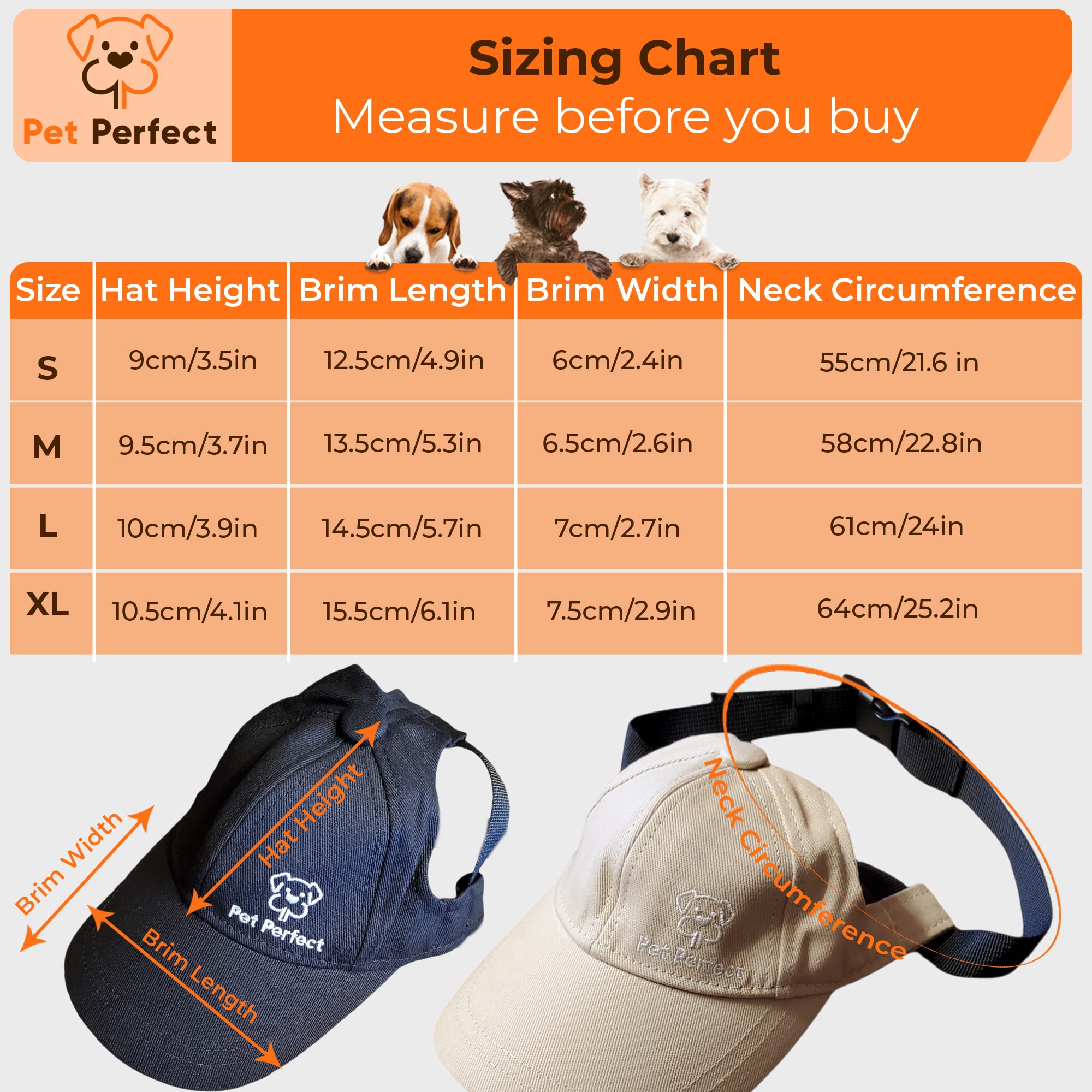 Pet Perfect Dog Baseball Cap - Pink, Small To Extra Large, Adjustable Strap, Sun Protection