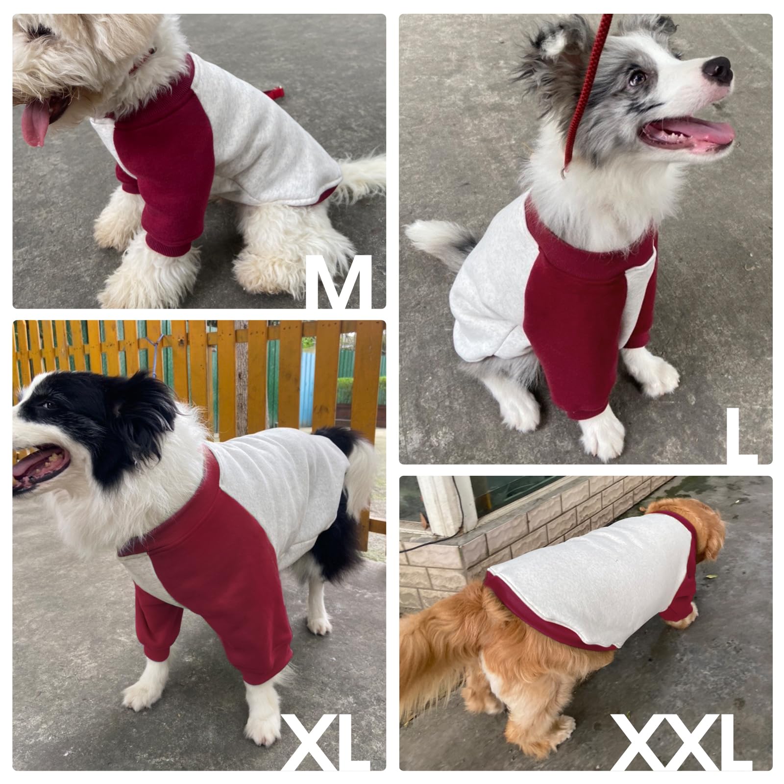 Fuamey Dog Fleece Sweaters For Extra Small Dogs,Dog Pullover Sweatshirt,Dog Winter Clothes For Boy Girl Dogs,Thickening Warm Dog