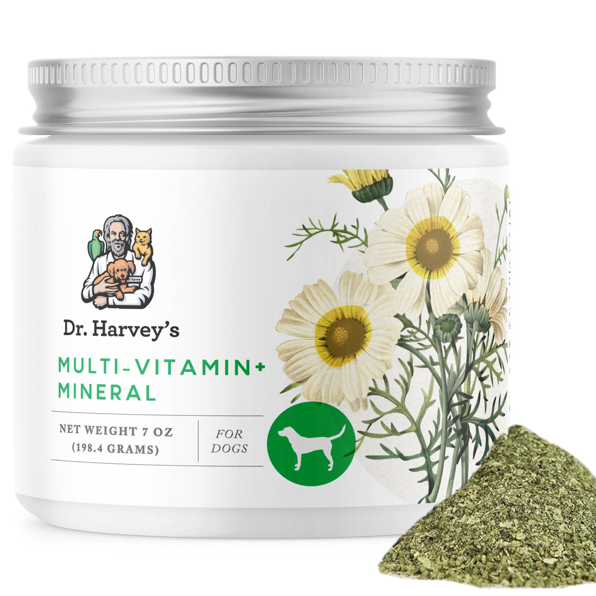 Dr. Harvey'S Herbal Multi-Vitamin And Mineral Supplement For Dogs (7 Ounces)