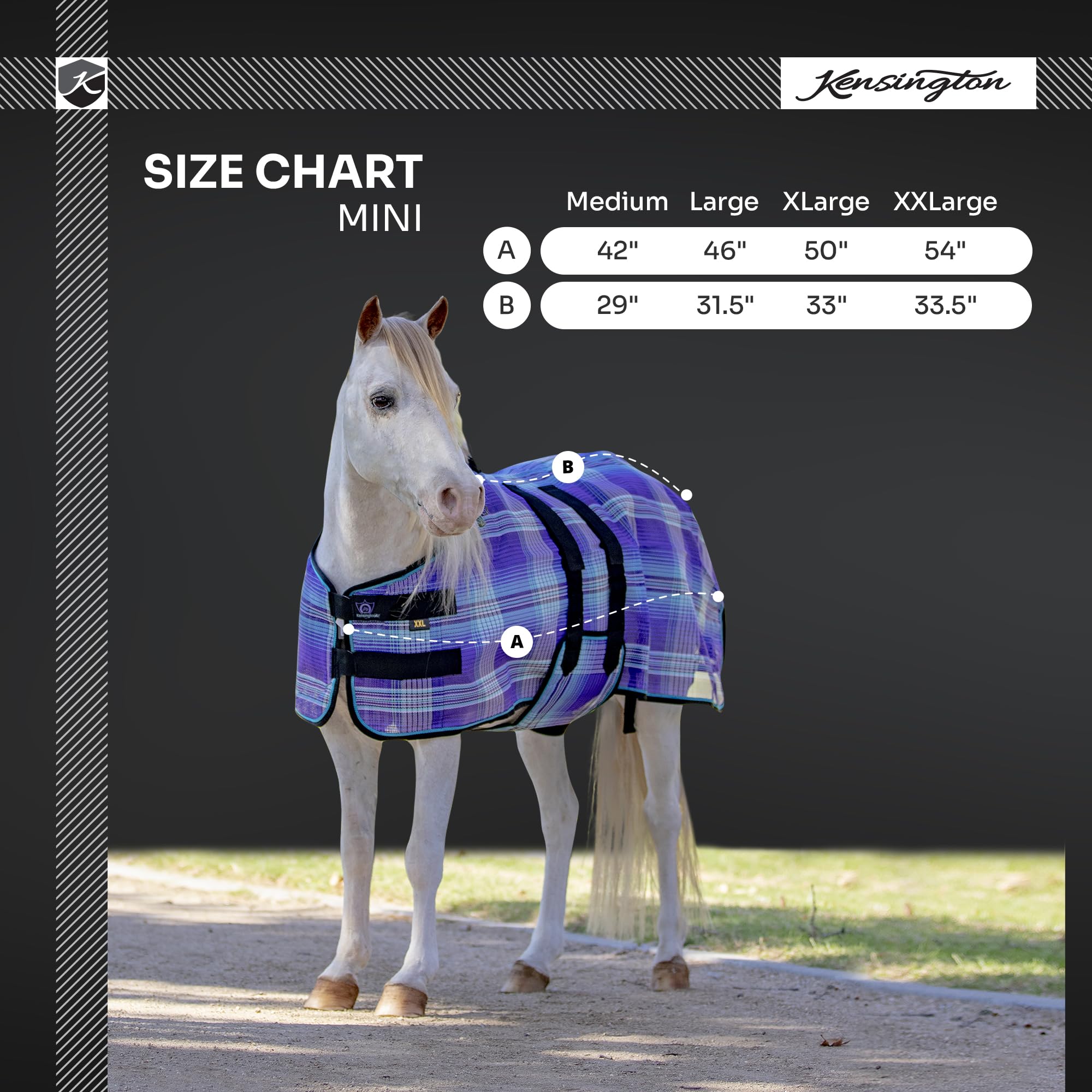 Textilene Protective Fly Sheet (Mini) Size:54    Color: 2021 - Atlantis