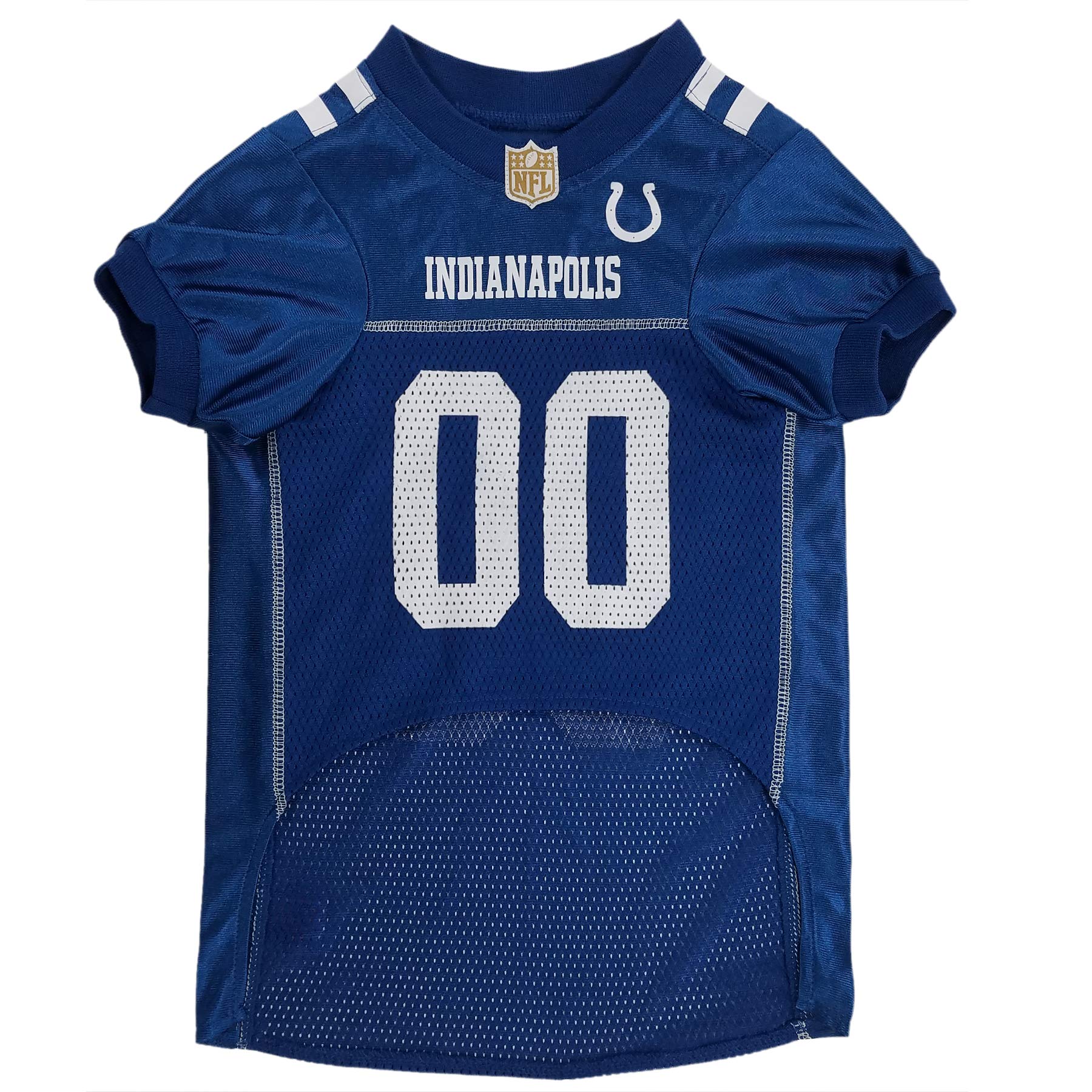 Nfl Indianapolis Colts Dog Jersey, Size: Large. Best Football Jersey Costume For Dogs & Cats. Licensed Jersey Shirt