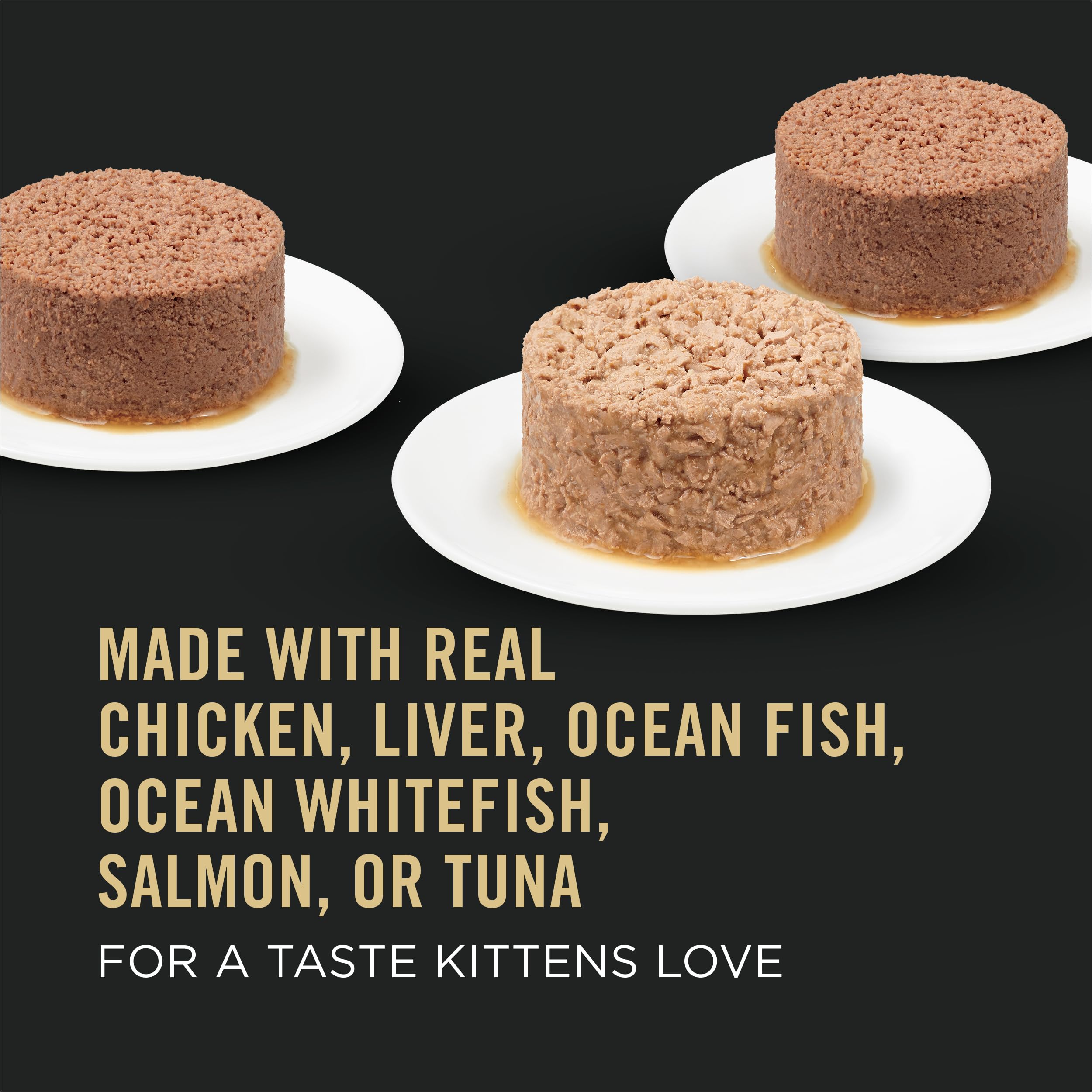 Purina Pro Plan High Protein Wet Kitten Food Variety Pack, DEVELOPMENT Kitten Favorites - 3 Oz (Pack of 24)