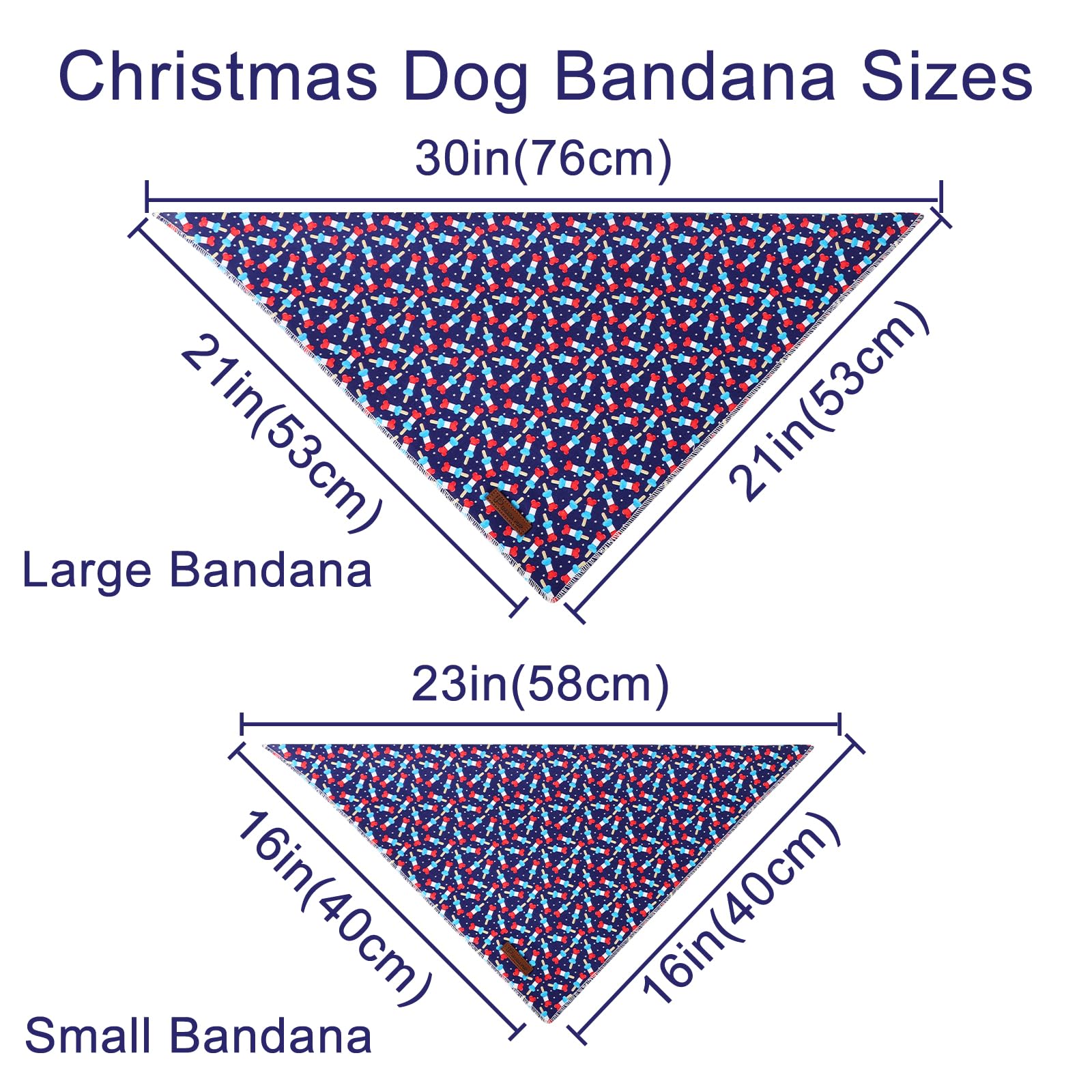 4Th Of July Dog Bandana, Patriotic Bandana For Small Medium Dog, Cute Patriotic Puppy Bandana, Cotton American Flag Pet Triangle