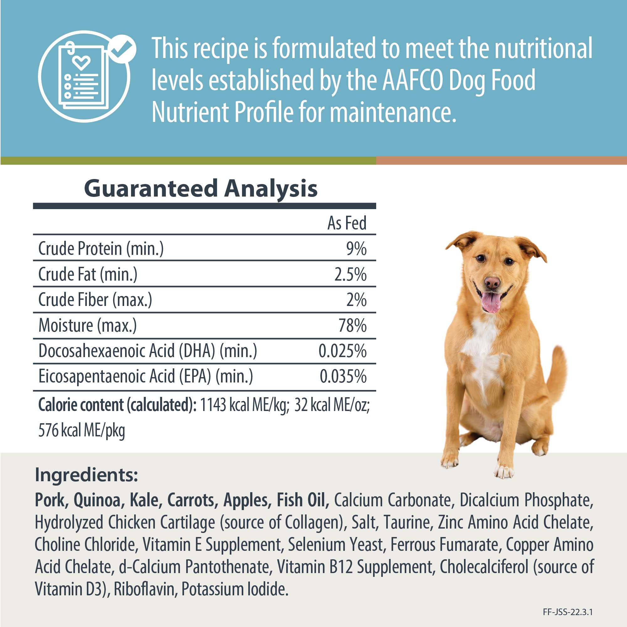 JustFoodForDogs Frozen Fresh Dog Food for Sensitive Skin Allergies, Joint Health, Complete Meal or Human Grade Dog Food Topper,