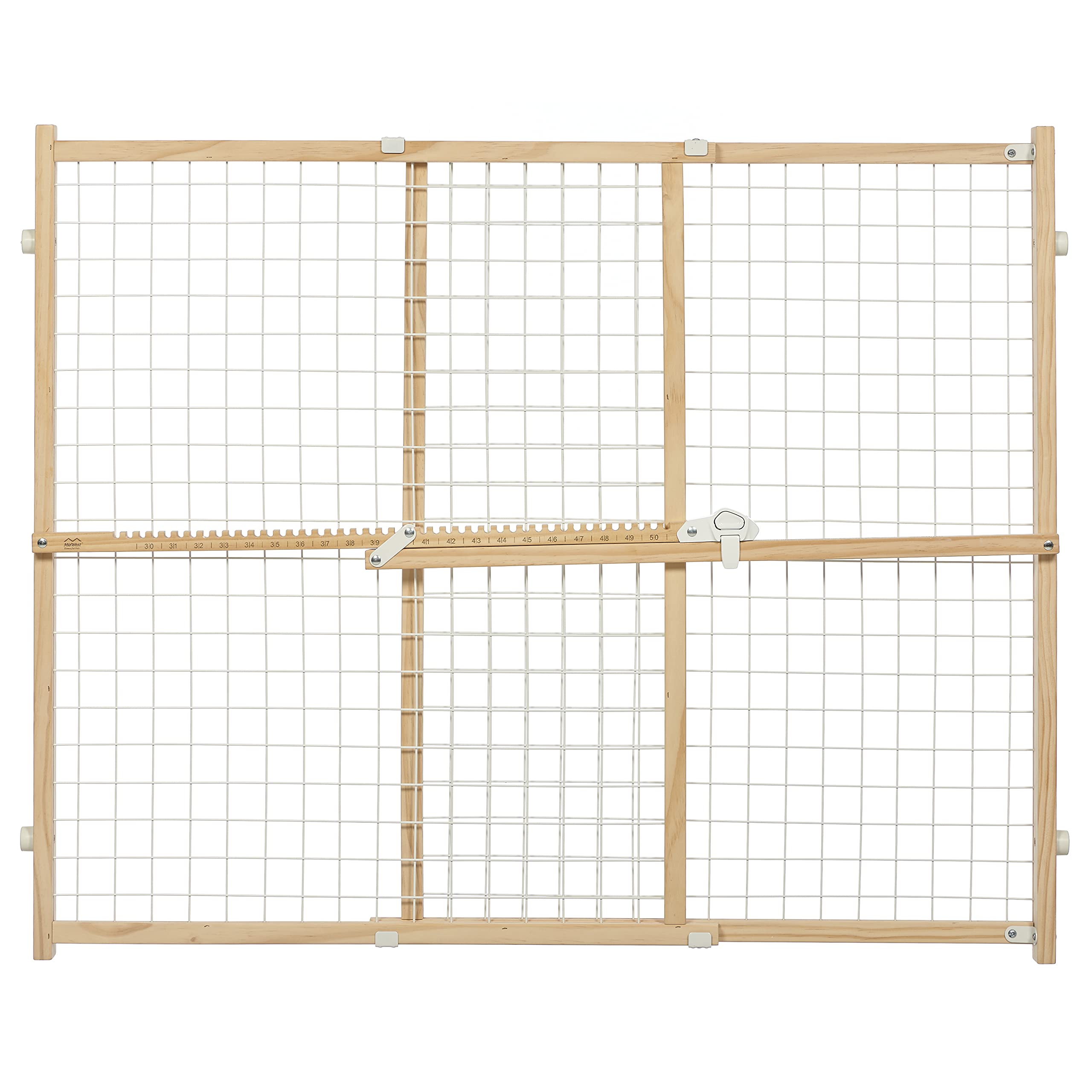 Midwest Homes For Pets Wire Mesh Pet Safety Gate, 32 Inches Tall & Expands 29-50 Inches Wide