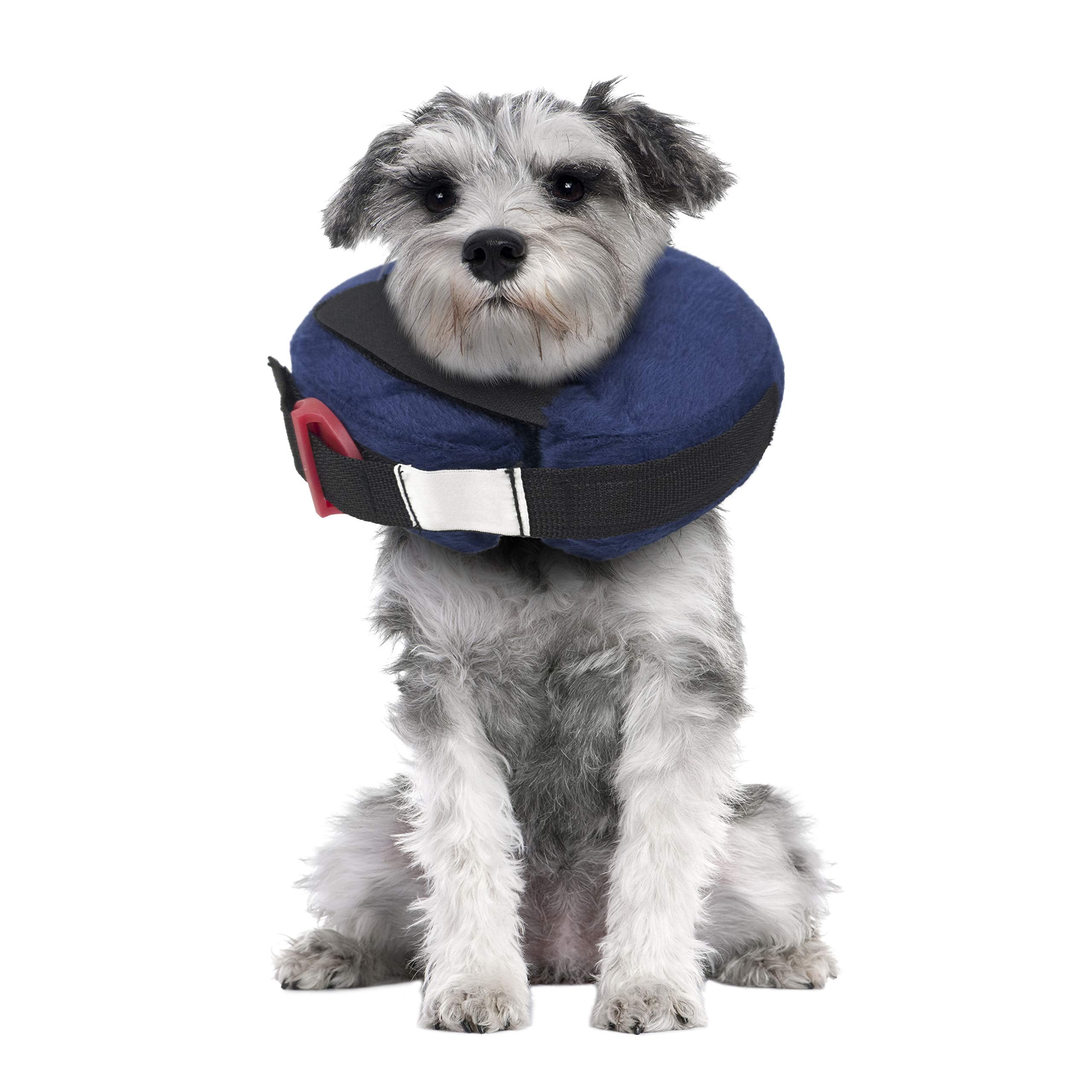 Calm Paws Behavior Support Protective Inflatable Collar w/Dog Calming Disc