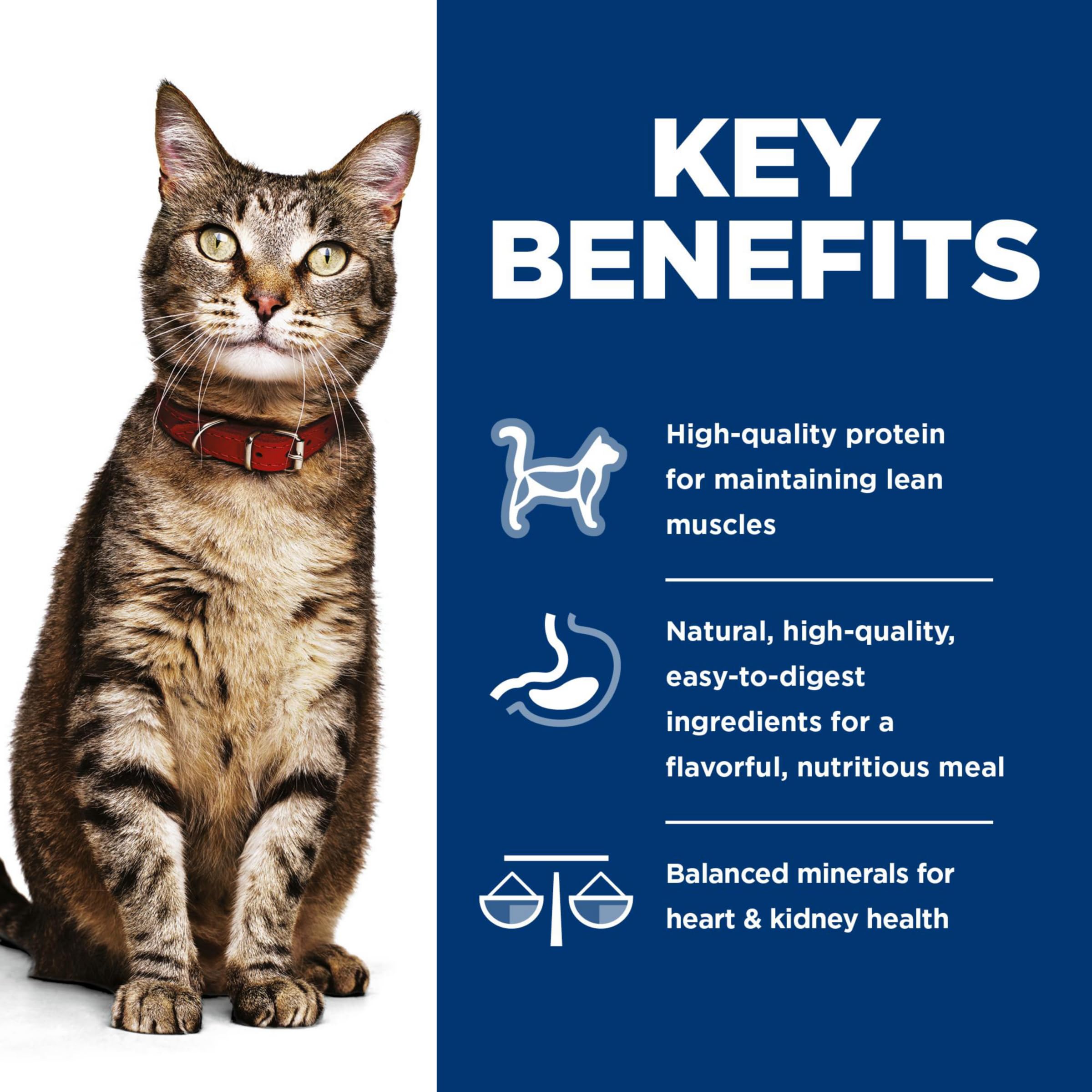 Hills Science Diet Adult 1-6, Adult 1-6 Premium Nutrition, Wet Cat Food, Variety Pack: Turkey; Chicken; Turkey & Liver Minced,