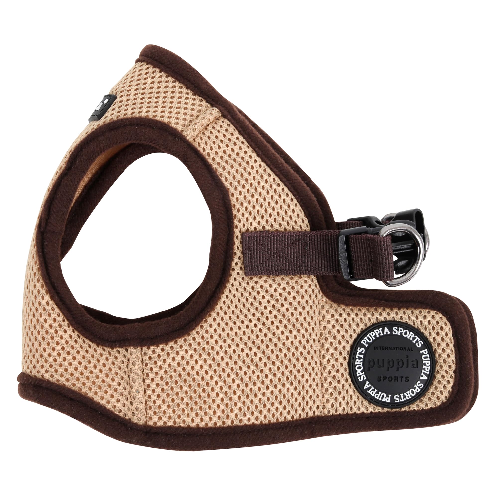 PUPPIA International Harness Soft B Vest, X-Small, Beige