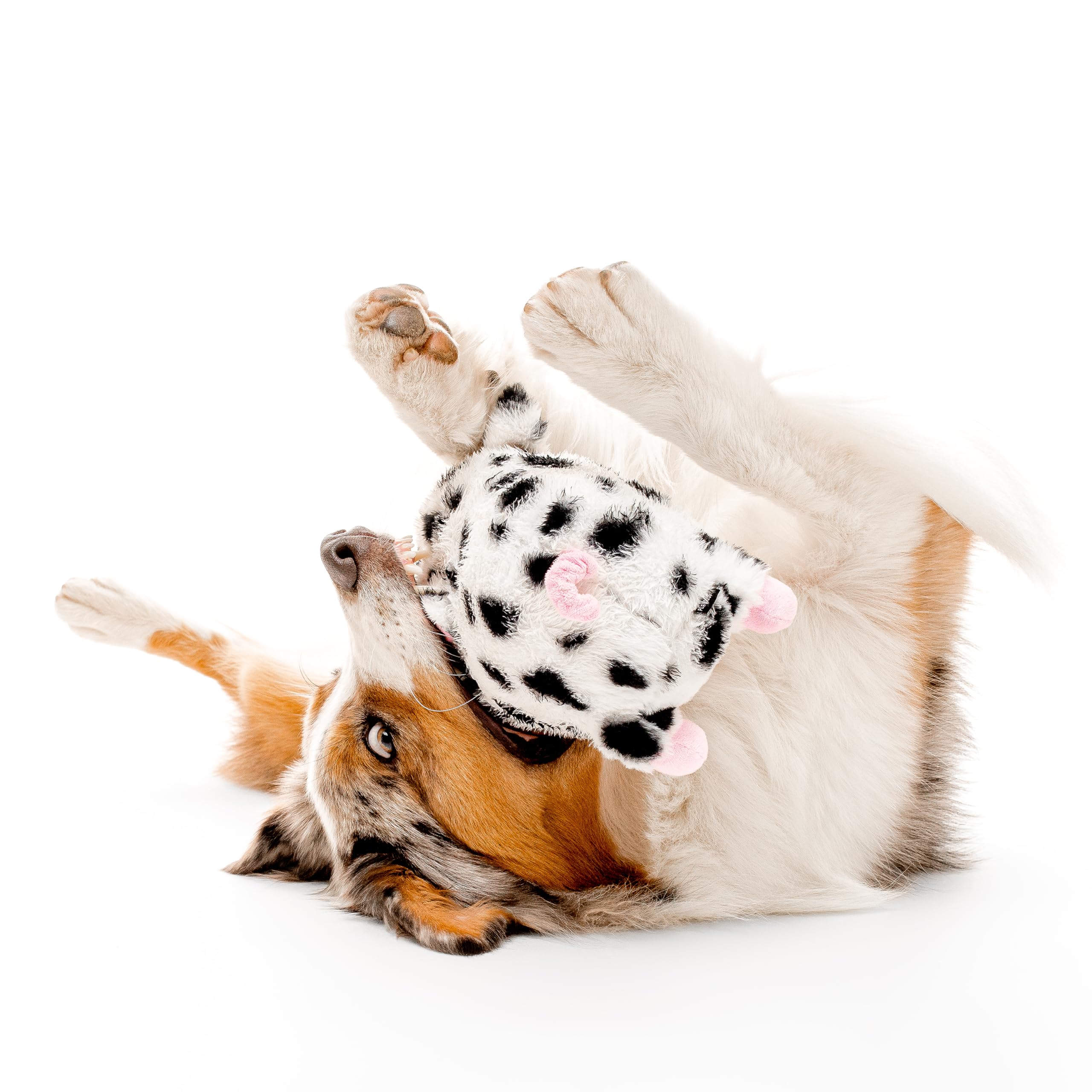 Playology Plush Toys for Dogs | Stuffed Animal Pig | Pork Sausage Scented Toy for Large Dogs