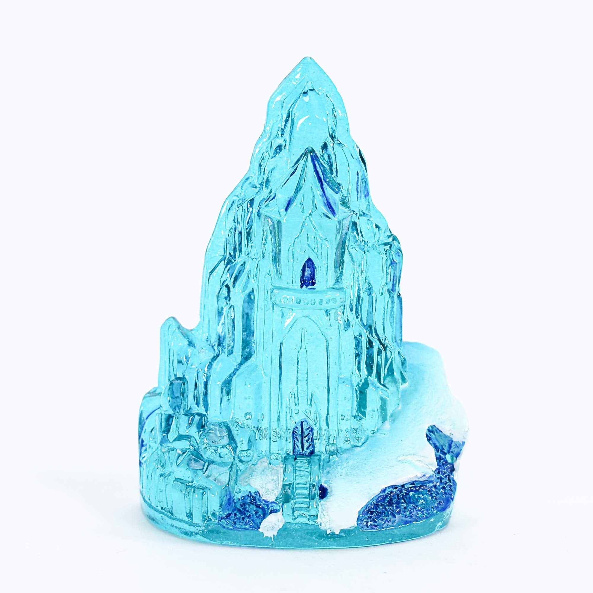 Penn-Plax Disney Frozen Ice Castle Resin Ornament Blue 2.5 In Mini - Pds-030172090103
