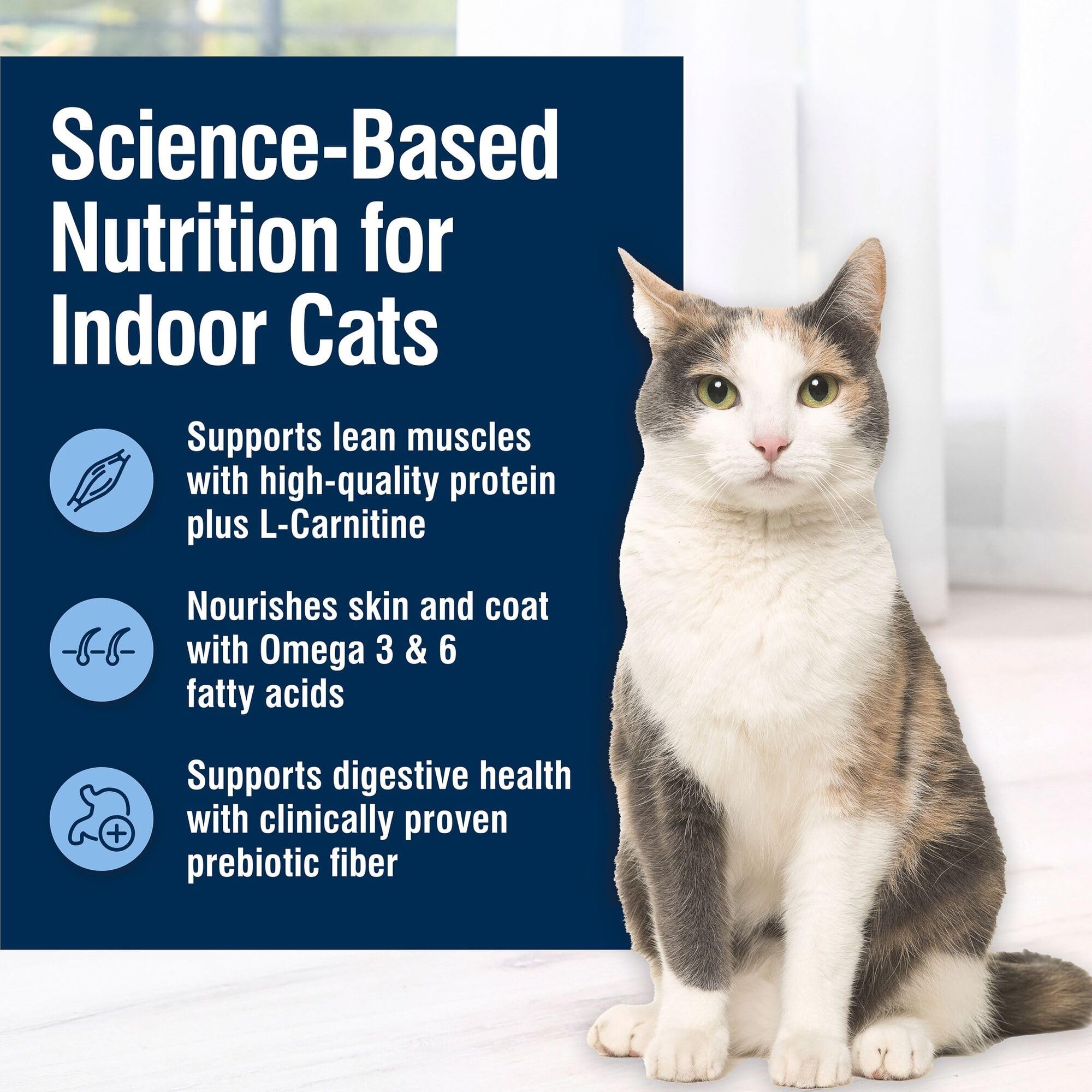 Blue Buffalo True Solutions Total Support Natural Dry Cat Food for Adult Cats, Chicken, 11-lb. Bag
