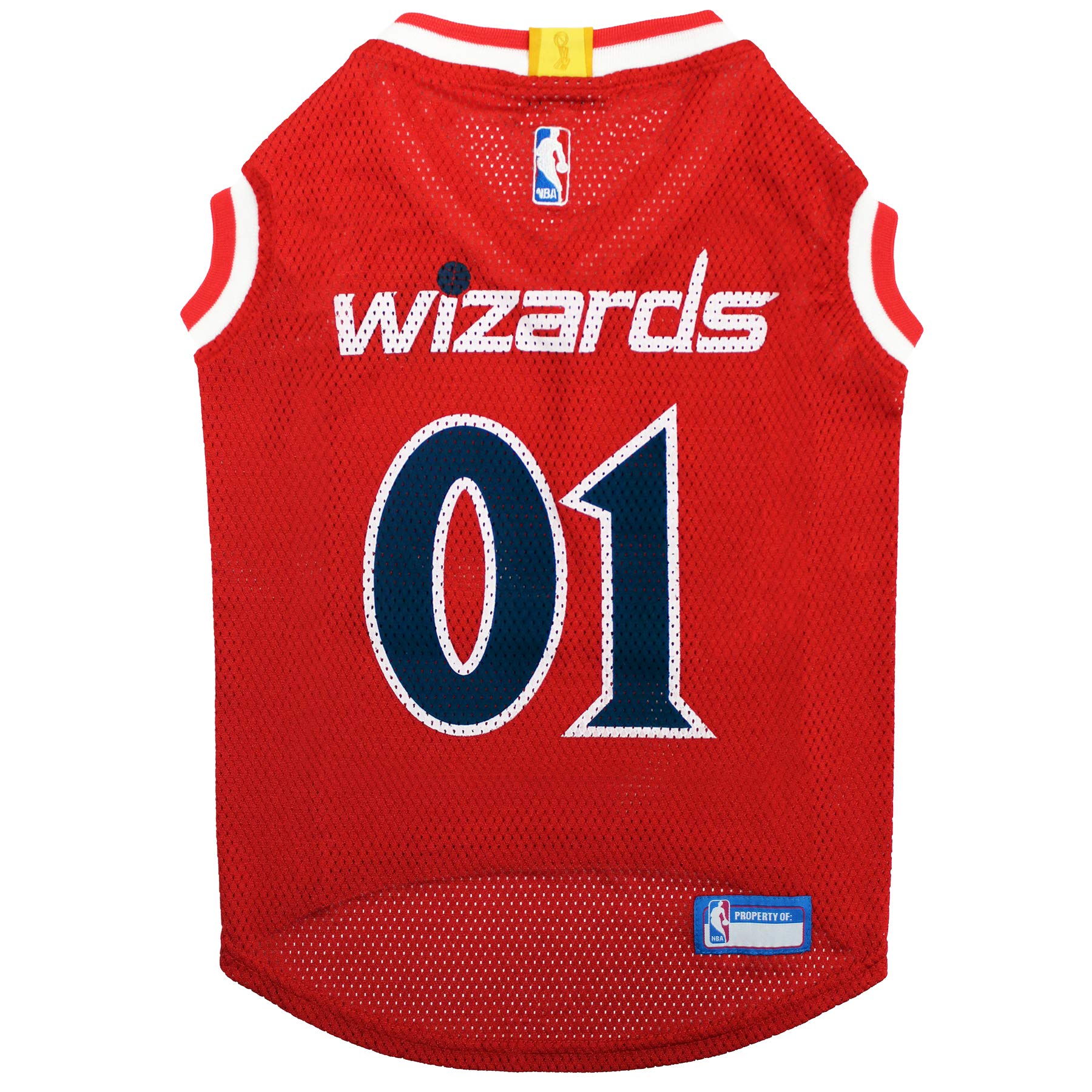 Pets First Nba Washington Wizards Dog Jersey, X-Large - Tank Top Basketball Pet Jersey