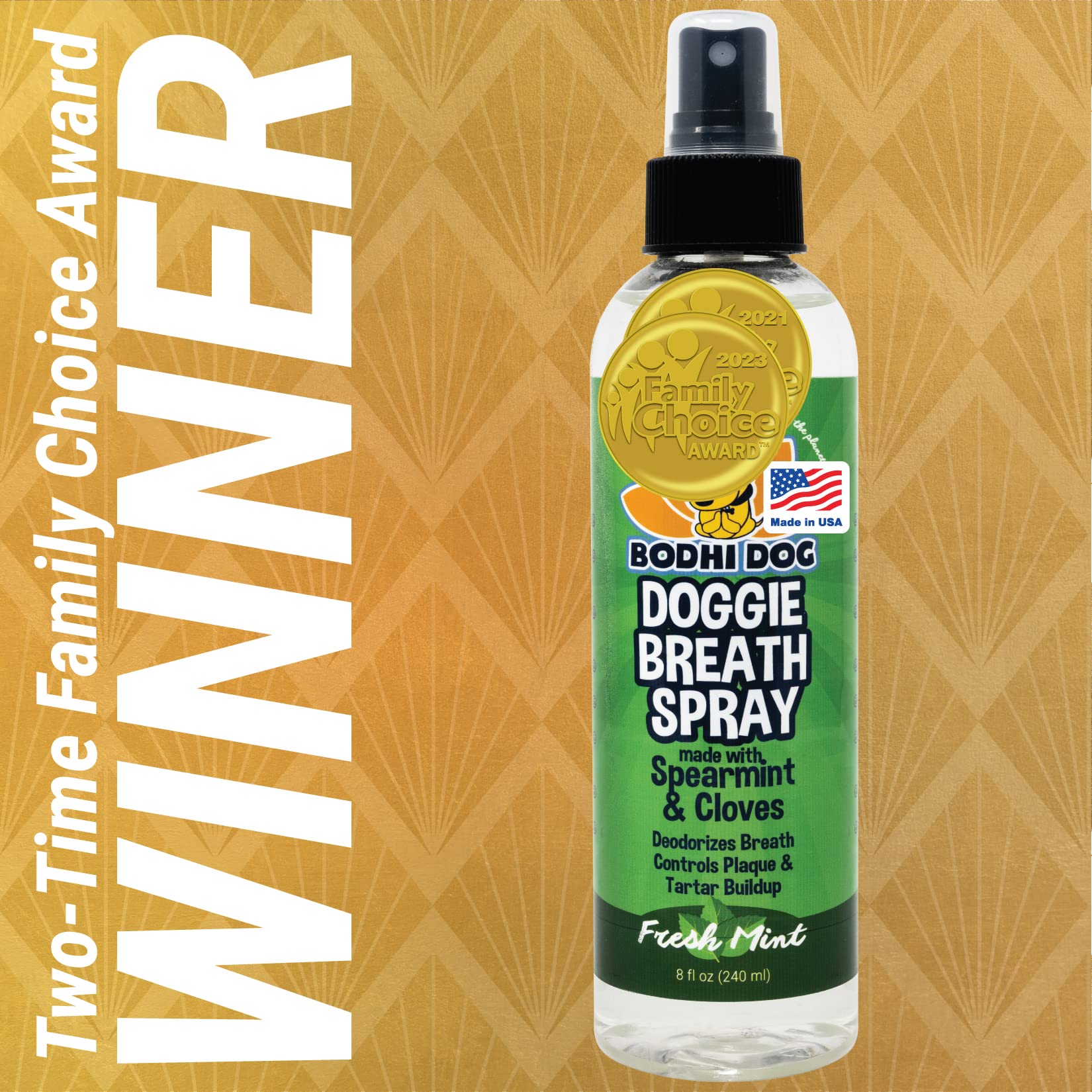 Bodhi Dog Large Natural Dog Breath Freshener for Dogs Teeth and Healthy Gums  Best for Tartar Cleaning, Plaque Remover & Fresh D