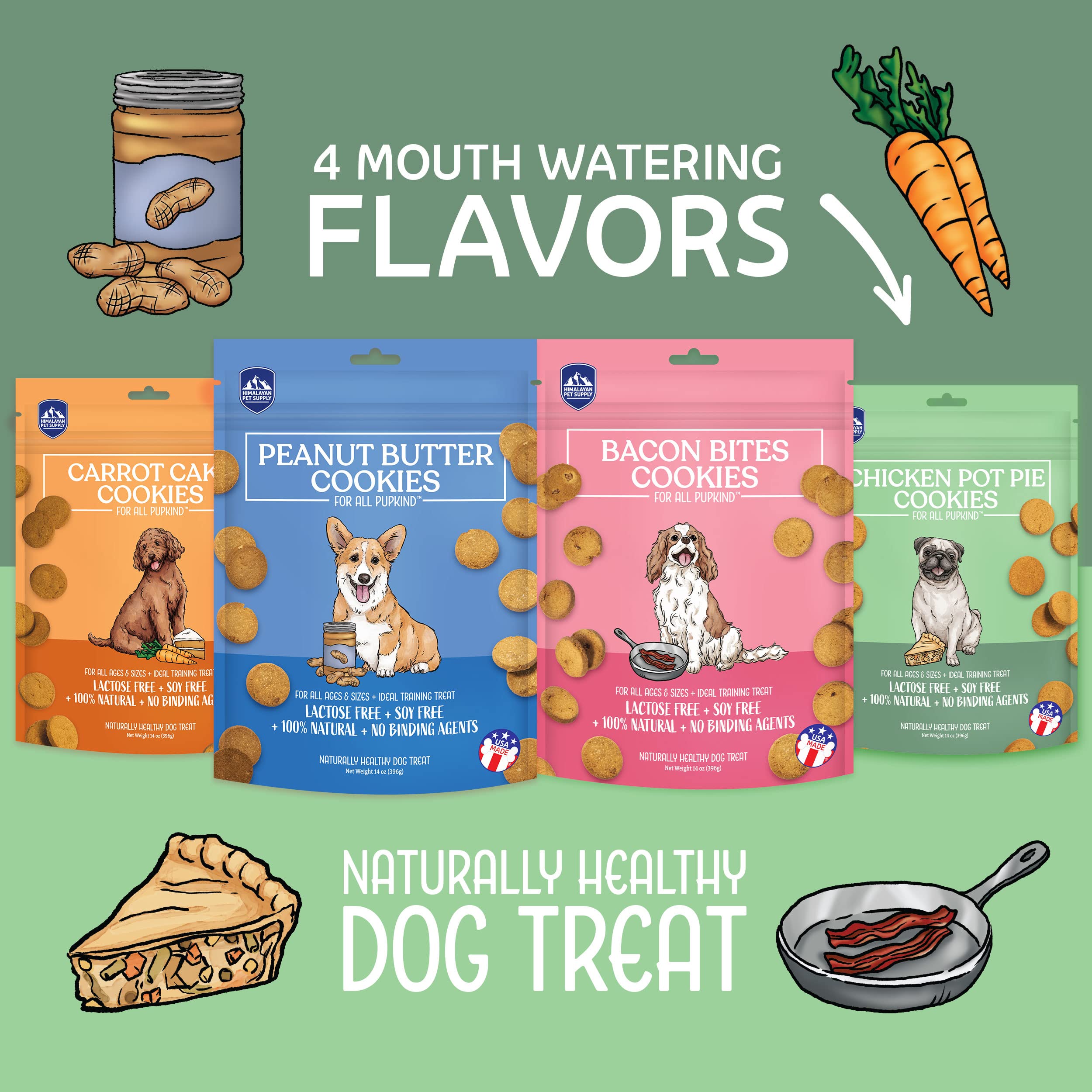 Himalayan Dog Cookies Chicken Pot Pie 14Oz