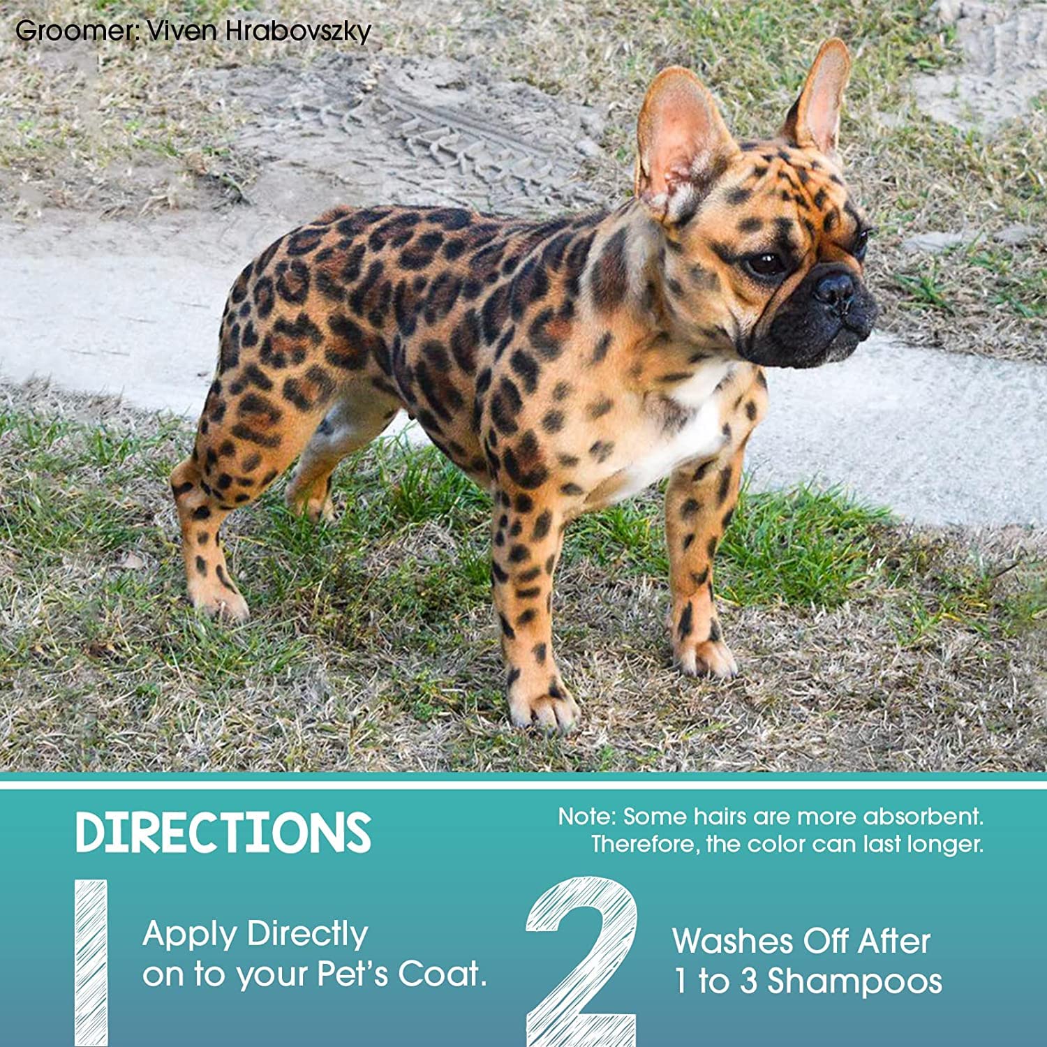 Opawz 12Pcs Pet Paint Pen, Temporary Dog Hair Dye, Non-Toxic Dog Safe Color Crayons, Washable Pet Hair Dye, Marking Paint For Do