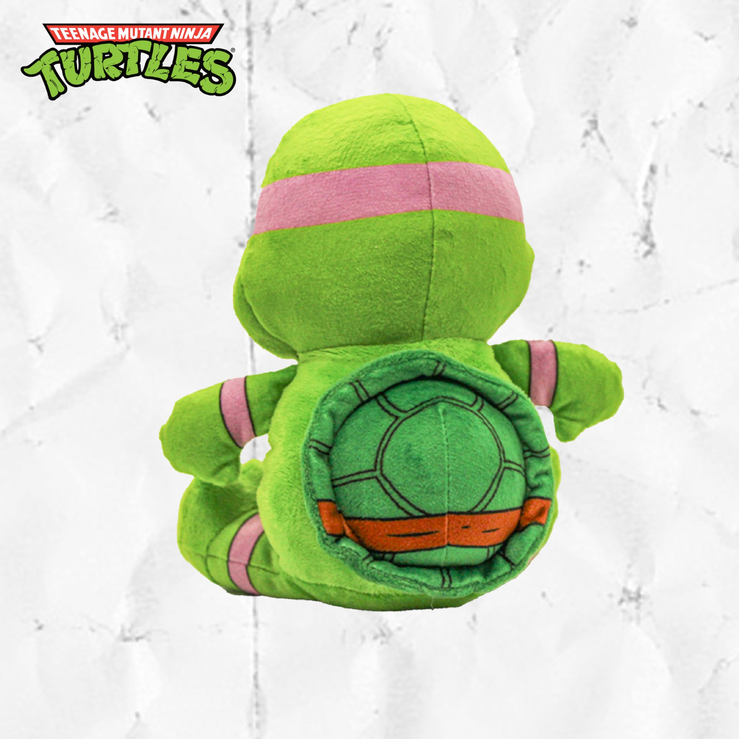 Design Lab, Inc. Teenage Mutant Ninja Turtle Official Merchandise | Tmnt Toys | Squeaky Plush Dog Toy | Donatello | Great For In