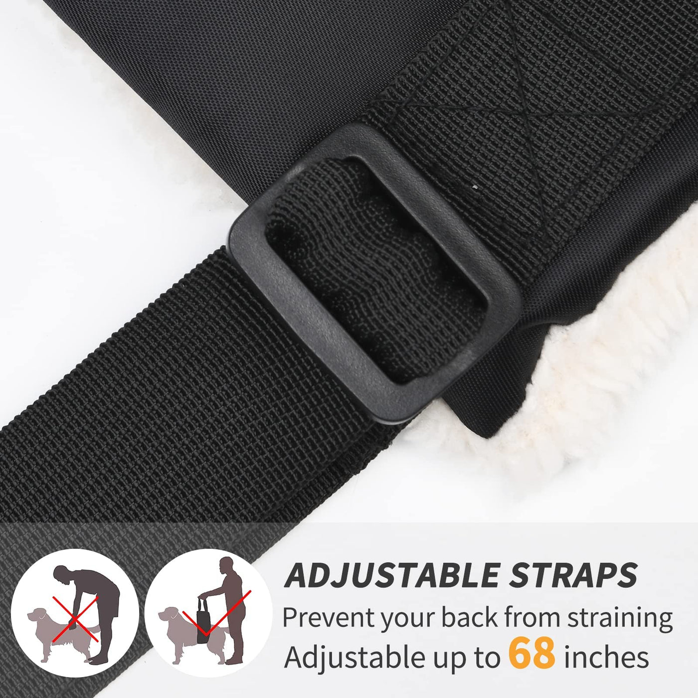 Adjustable Dog Lift Support Harness detail 1