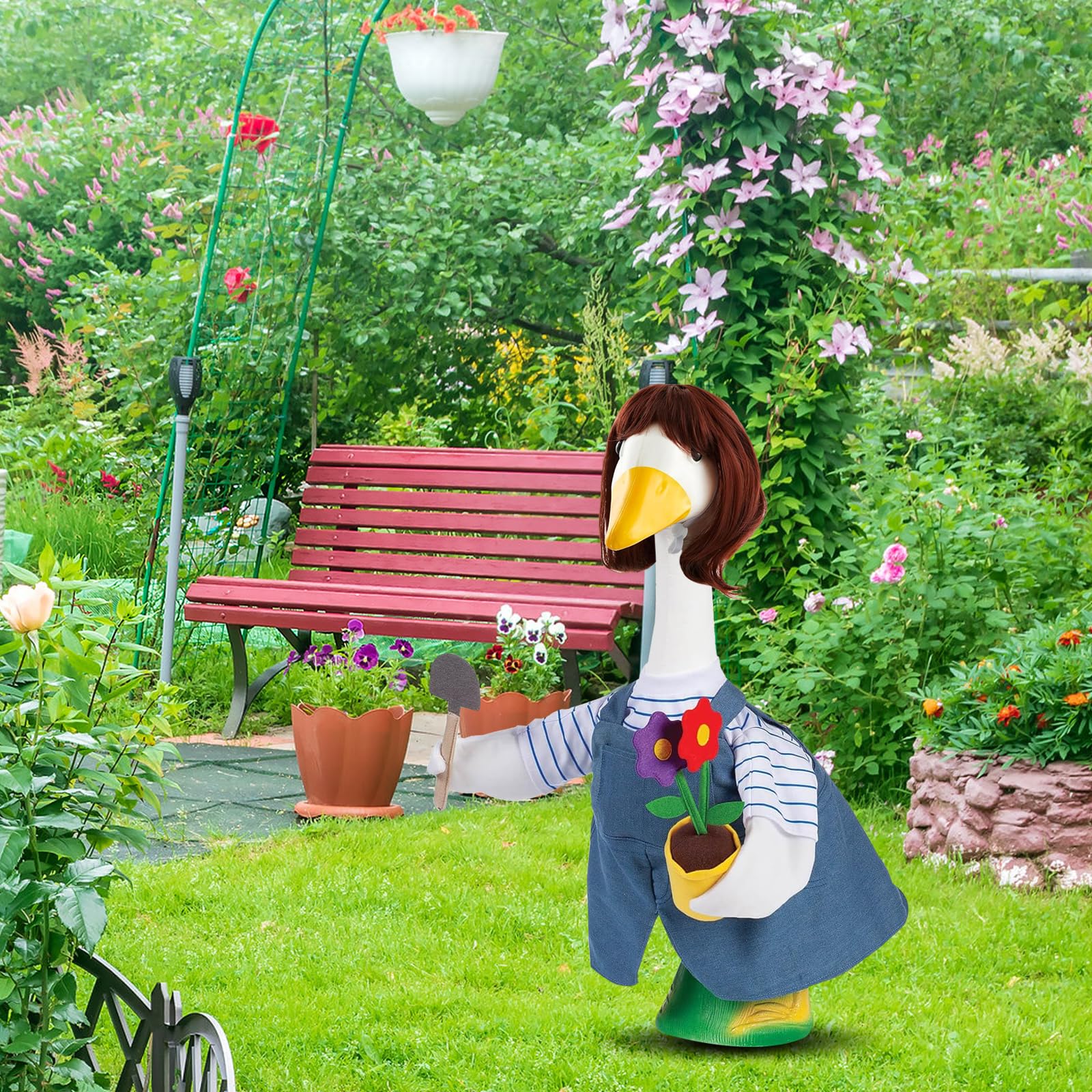 UGRASEA 6 PCS Funny Dog Wig for Cat and Dog Role-Playing Wigs, Pet Wigs and Pet Costumes for Halloween, Christmas, and Party Dec