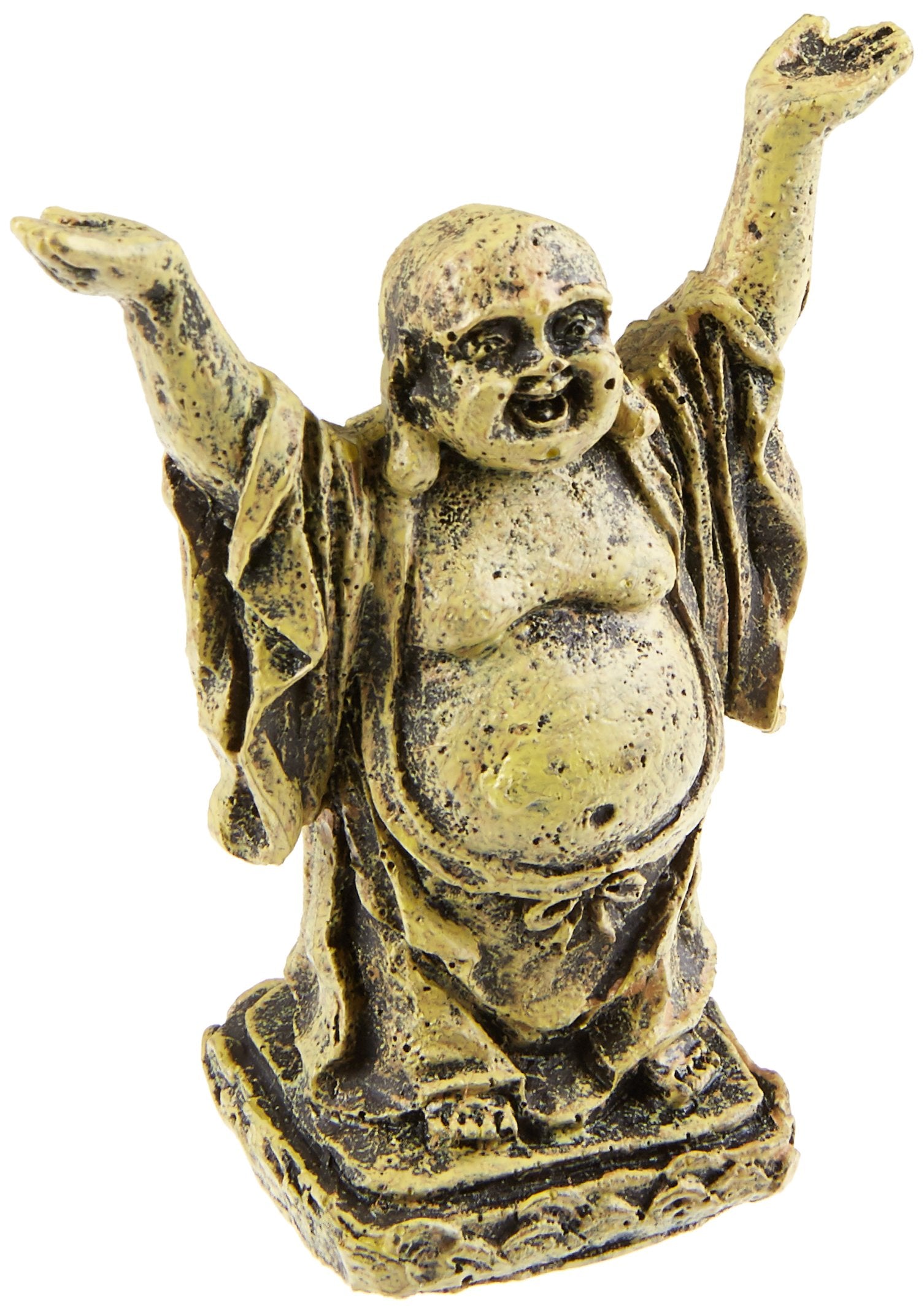 Penn-Plax (RR563 Mini Standing Buddha Aquarium Ornament | Great a Calming Decor Look for Your Tank | Stands 4 Tall