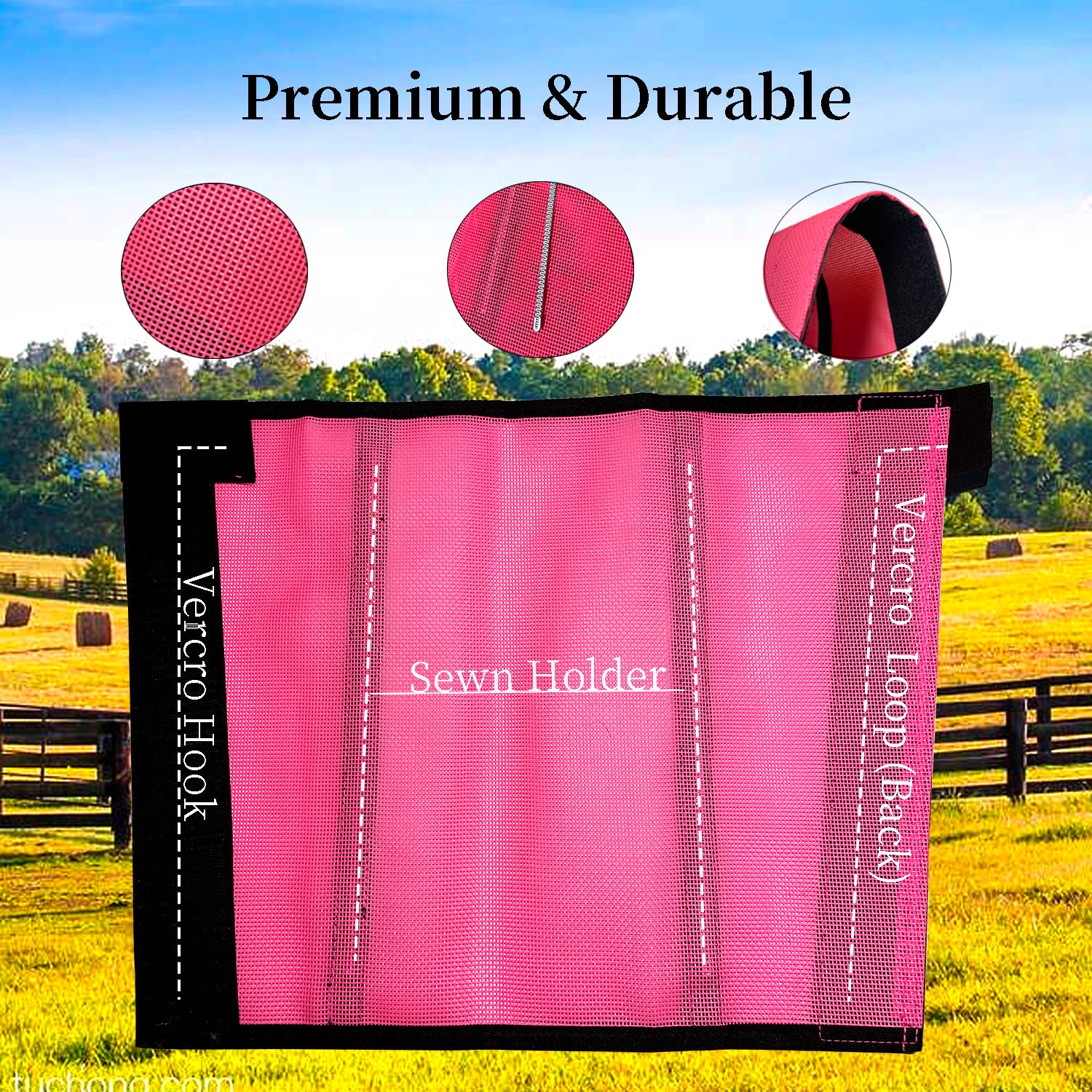 Nizhome 8 Pack Horse Fly Boots, Horse Leggings Set Of 8 Loose Fitting & Non-Slip, Breathable Mesh Fitting Boots For Horses Reduc