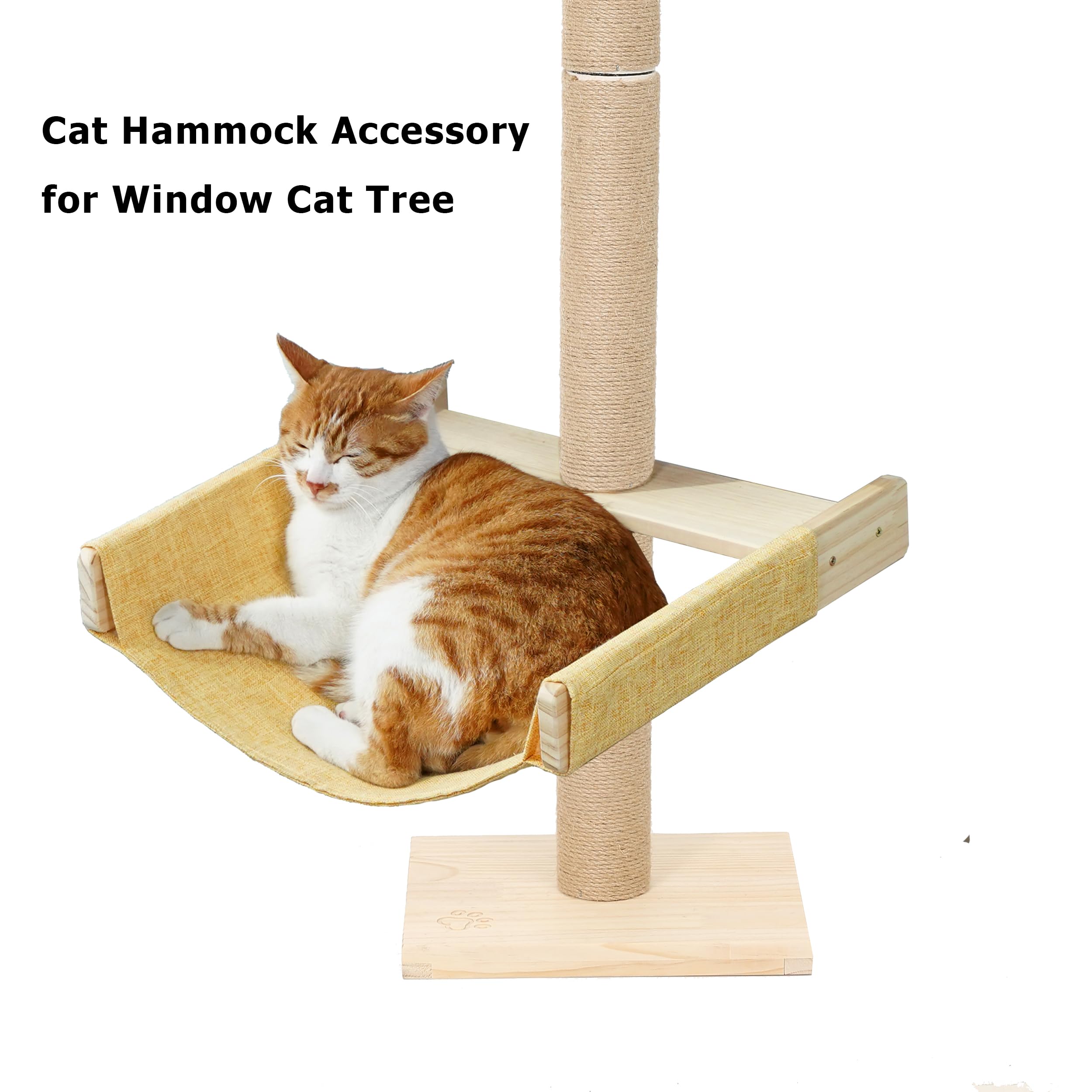 Hammock For Cat Window Tree Accessory Fit For Multi Cats Familes Window Cat Perch For Lounge