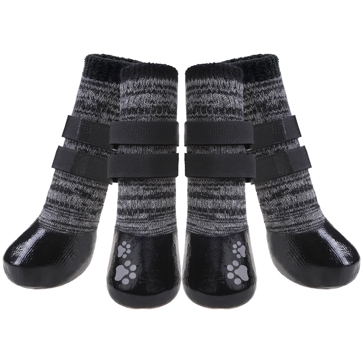 Kooltail Dog Socks To Prevent Licking With Grips For Hardwood Floors, Waterproof Dog Shoes, Dog Rain Snow Boots&Paw Protectors I