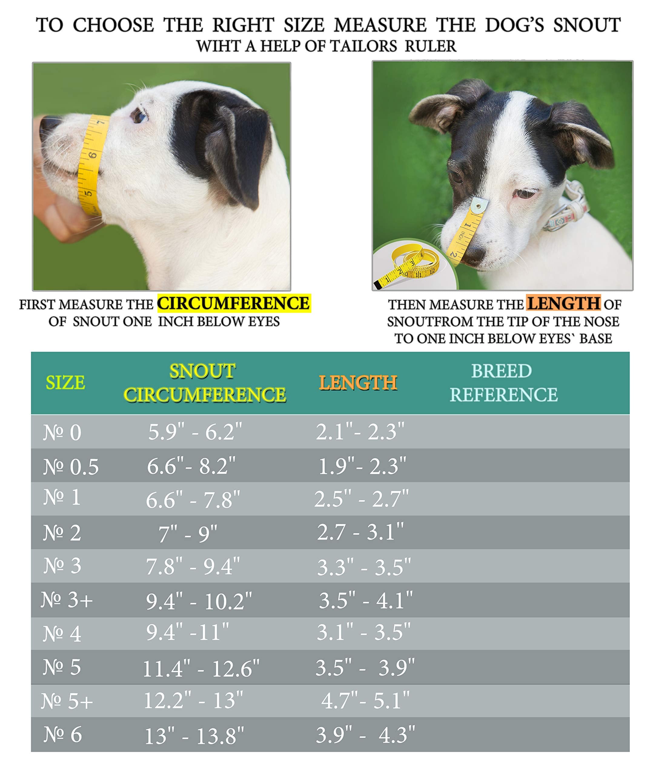 Dog Chrome Metal Muzzles Wire Basket Adjustable Leather Straps (?6) Circumference Is 13-13.8 In, Length Is 3.9-4.3 In - Dog Muzz