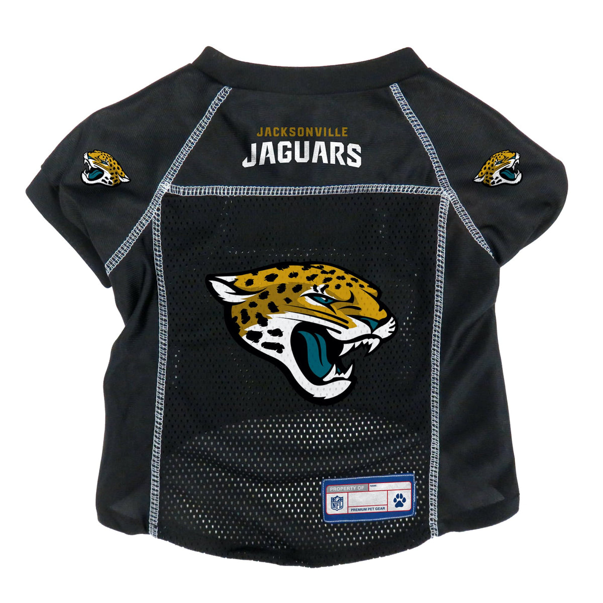 Littlearth Unisex-Adult Nfl Jacksonville Jaguars Basic Pet Jersey, Team Color, X-Large, (320134-Jagr-Xl)