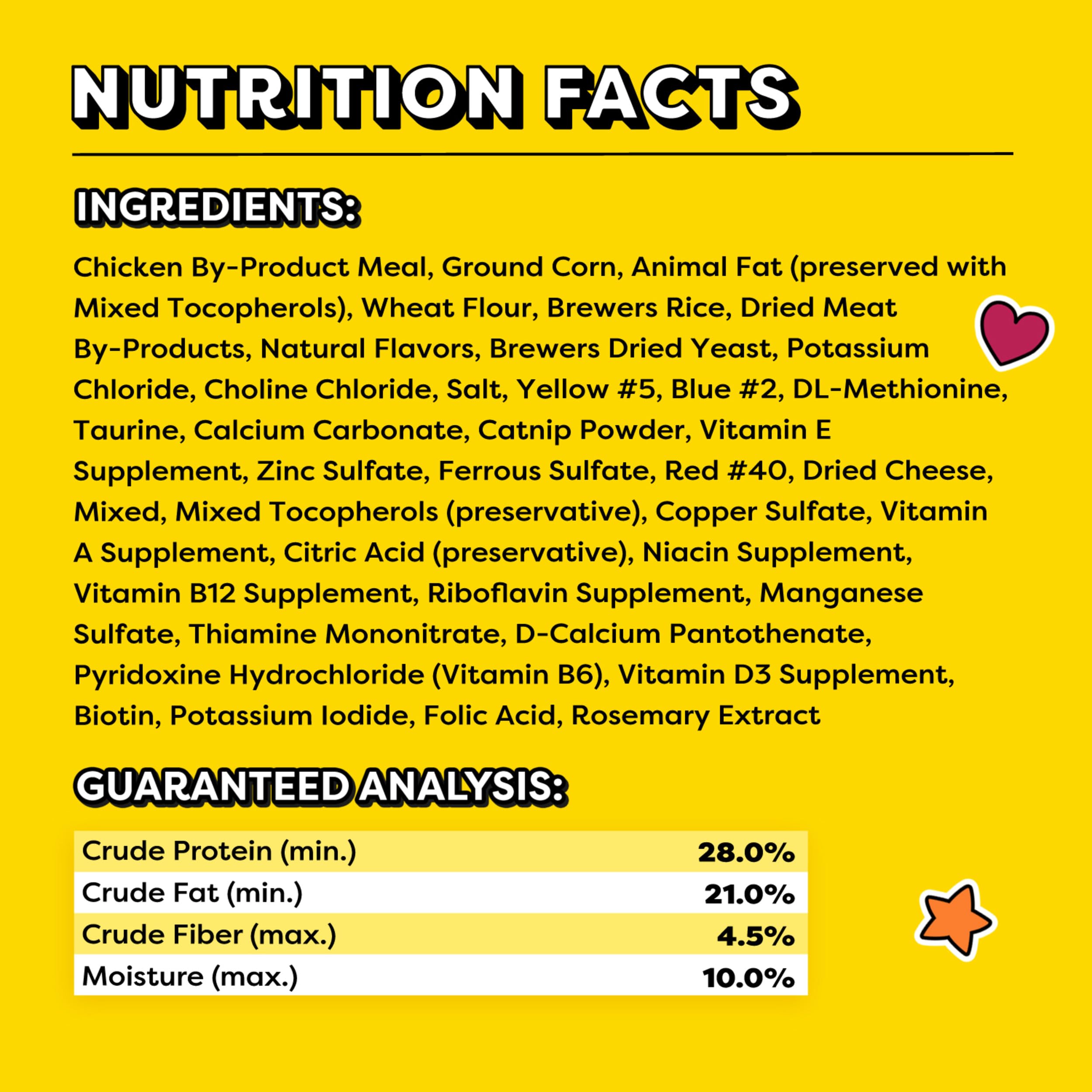 TEMPTATIONS MIXUPS Crunchy and Soft Cat Treats Catnip Fever Flavor, 16 oz. Tub