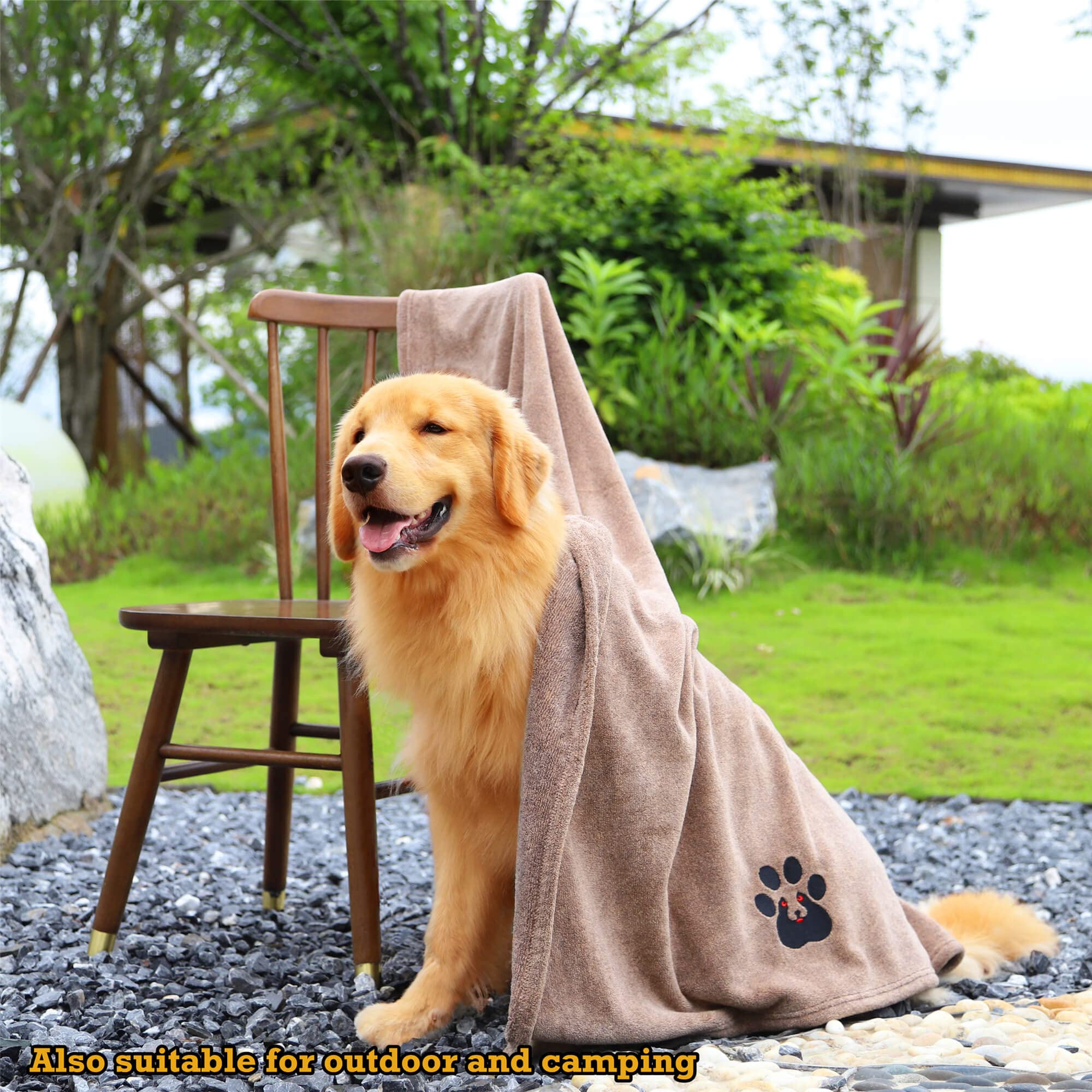 Dogvingpk Extra Large Dog Towels for Drying Dogs Super Absorbent Soft Microfiber Pet Bath Grooming Towel for Dogs Cats and Other