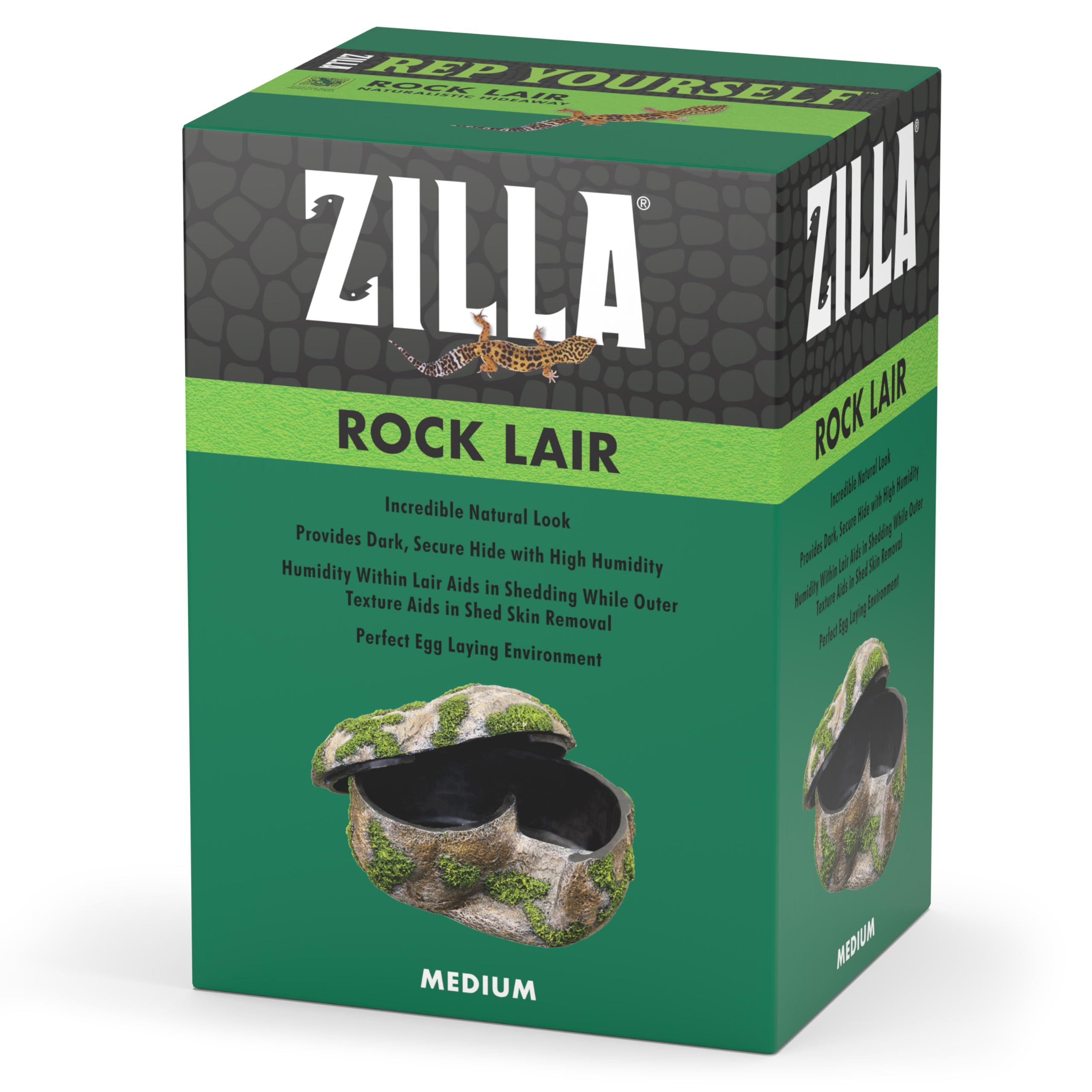 Zilla Pet Terrarium Rock Lair, Medium