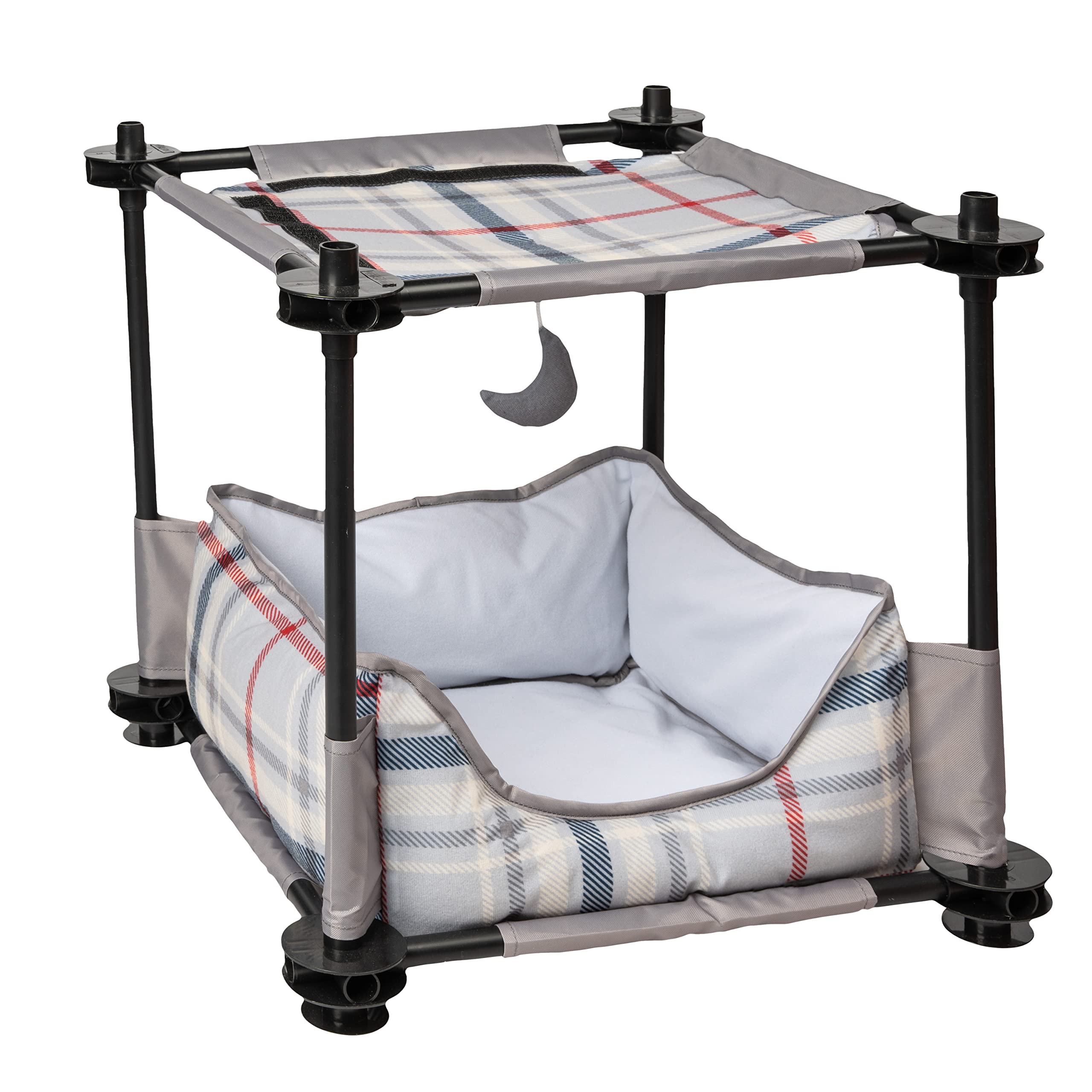 Kitty City Claw Indoor Mega Kit Cat Furniture, Corrugate Cat Scratcher, Cat Bed