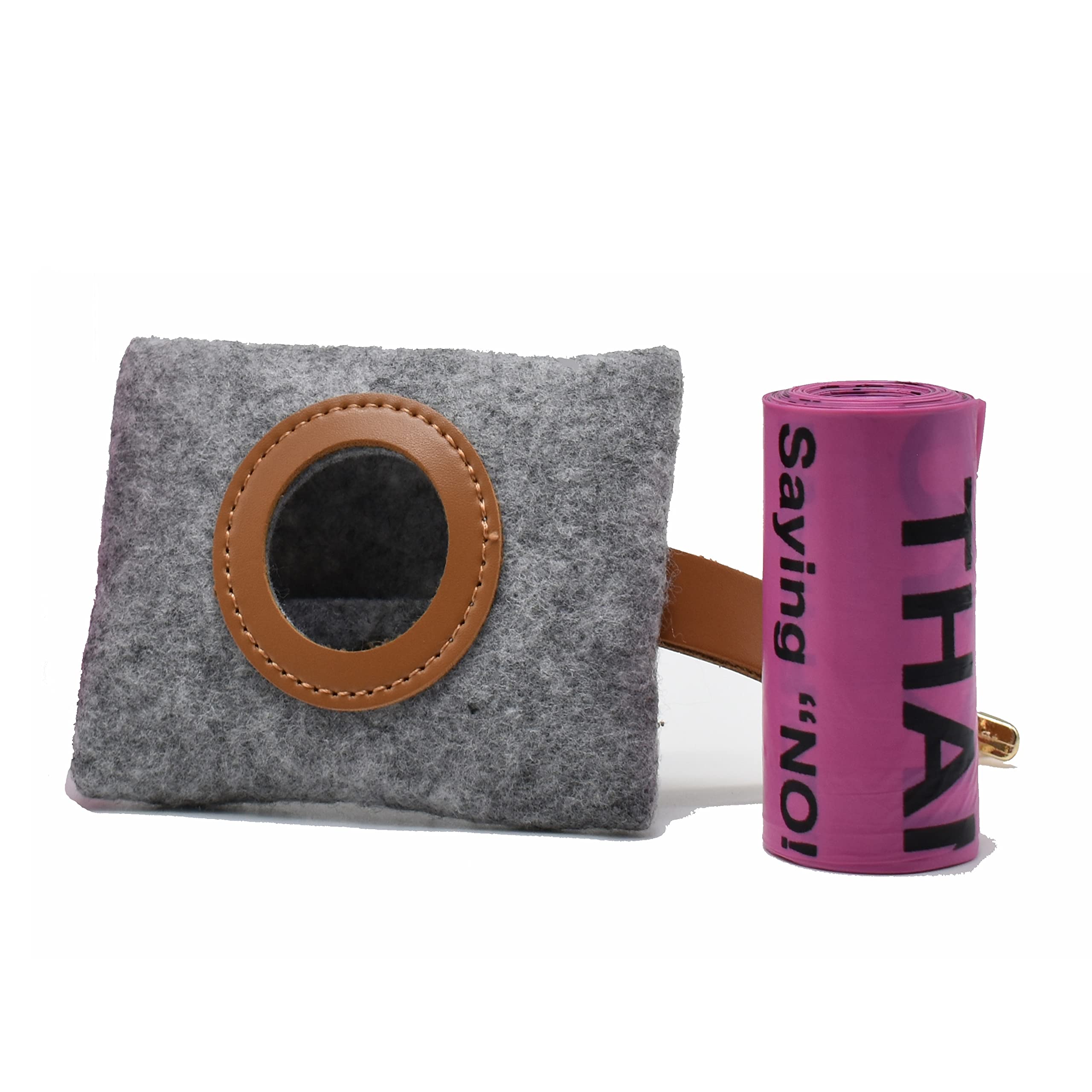 Dog Poop Bag Dispenser With One Free Roll Of Biodegradable Compostable Dog Poop Bags - Eco-Friendly, Waterproof, & Durable Dog P