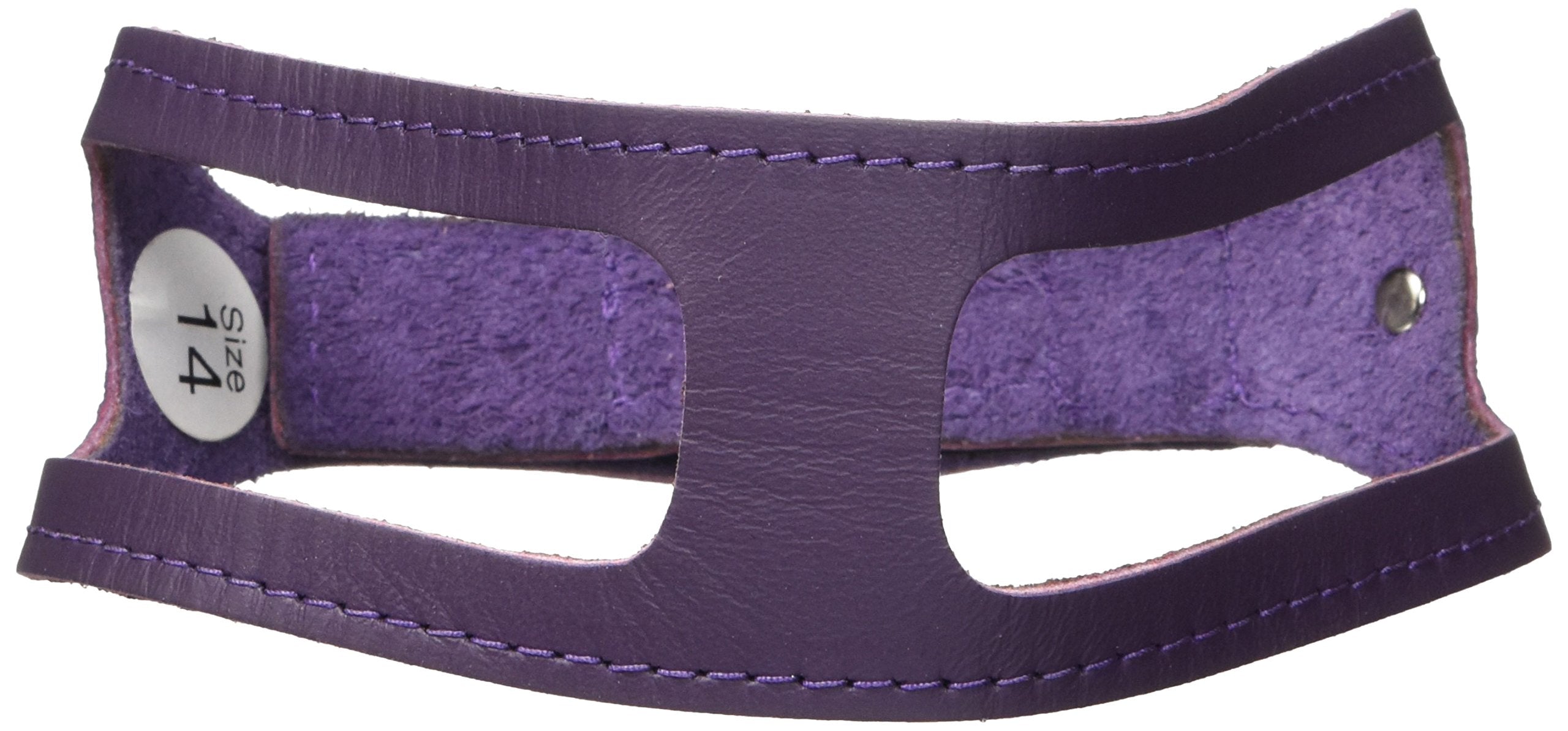 Chokefree Pet Shoulder Collar, 14-Inch, Non Metallic Purple