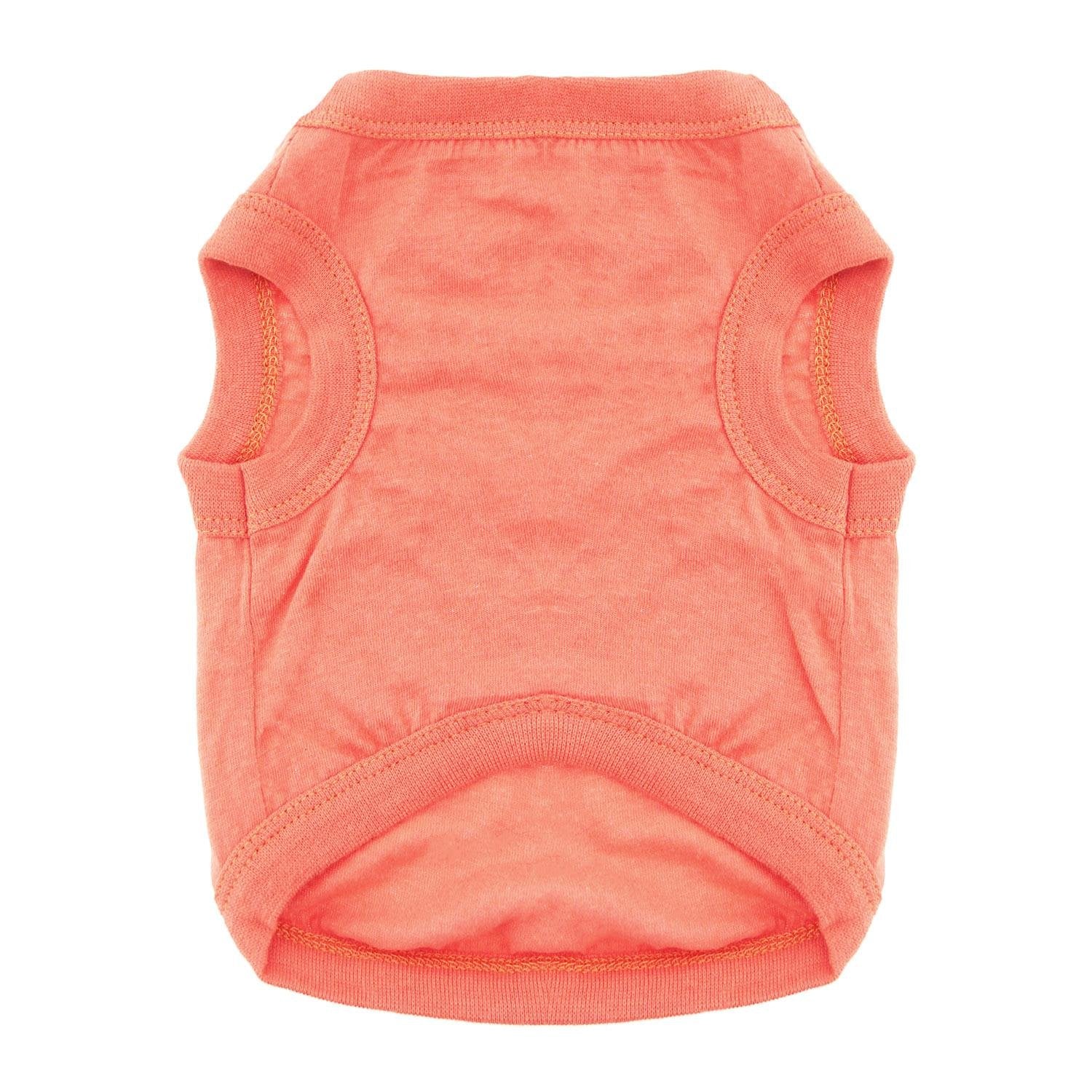 Doggie Design Cotton Dog Tank (Coral, S)