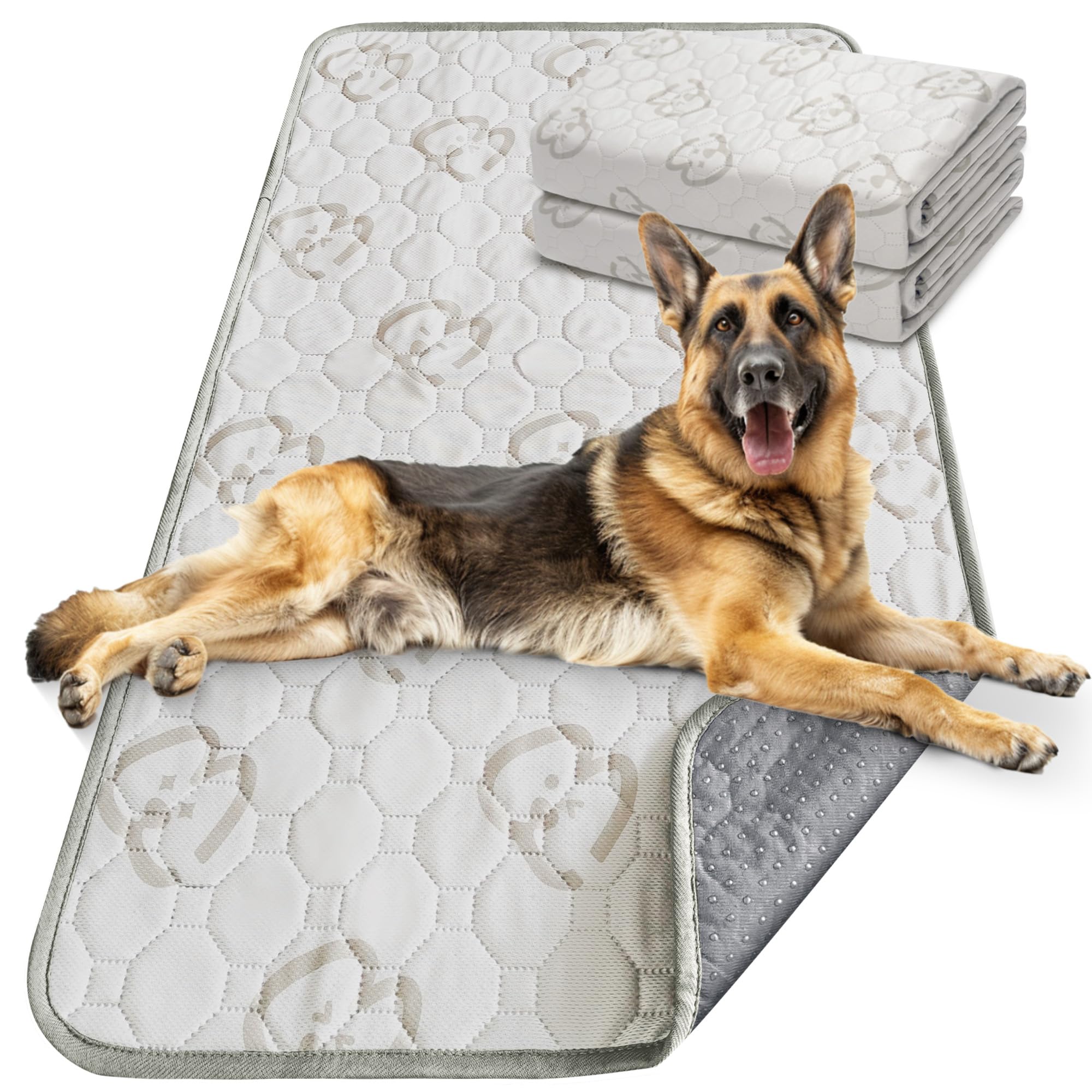 Fxw Washable Pee Pads For Dogs, Puppy Pads With Super Absorbent, Specifically Designed For Potty Training, Rectangle, 75'' X 30'