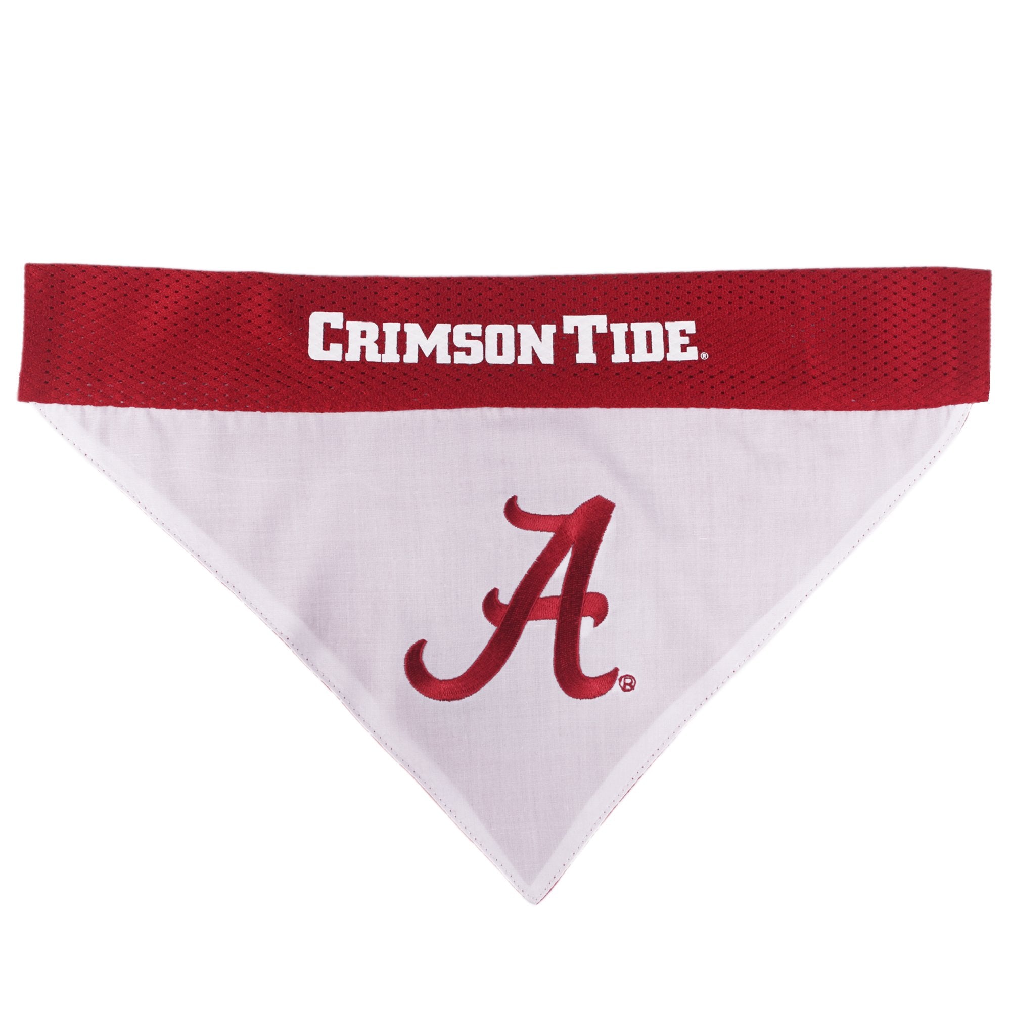 Pets First Collegiate Pet Accessories, Reversible Bandana, Alabama Crimson Tide Size Xx-Large