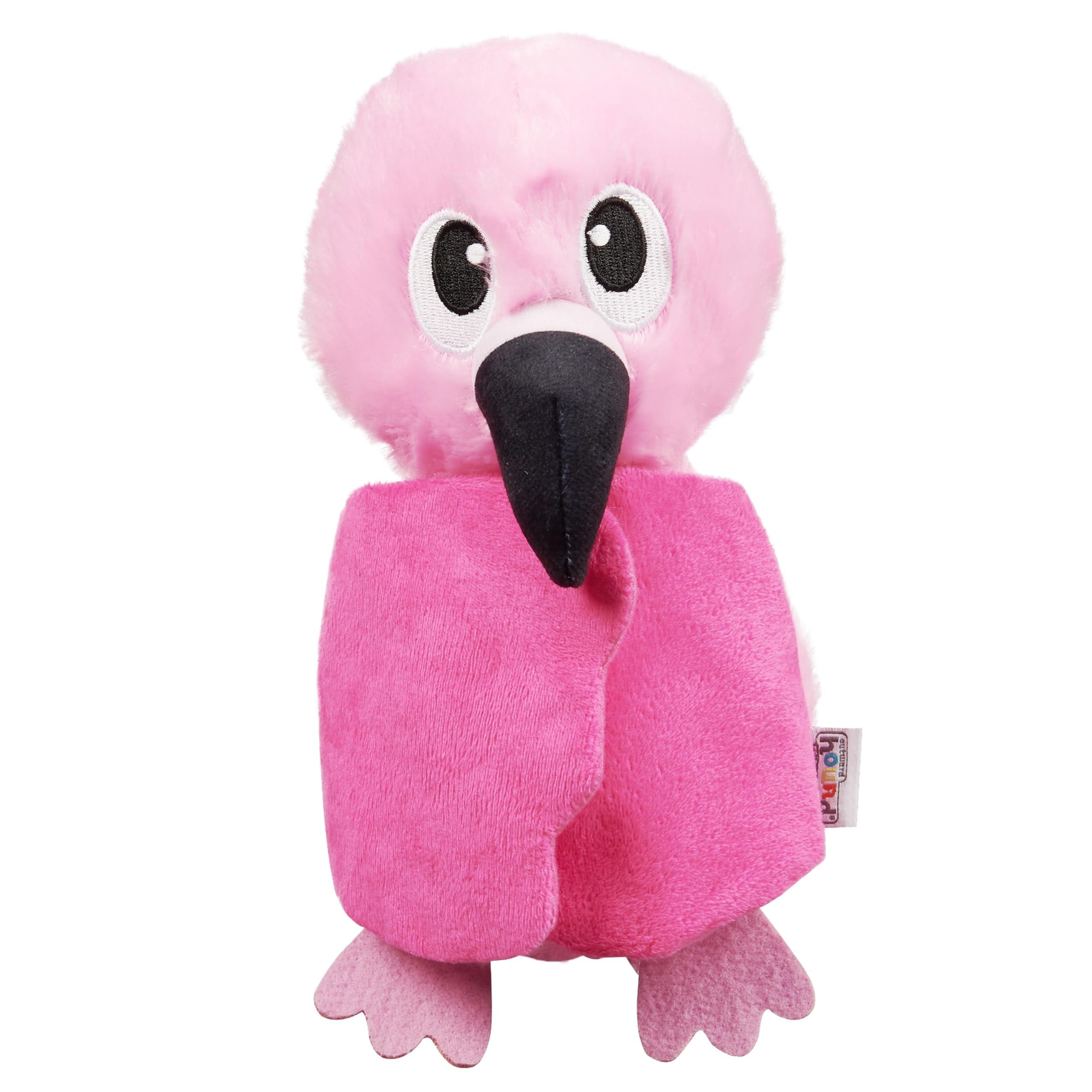 Outward Hound By Nina Ottosson Hide-Ablez Plush Dog Puzzle With Treat Ball, Flamingo, Pink
