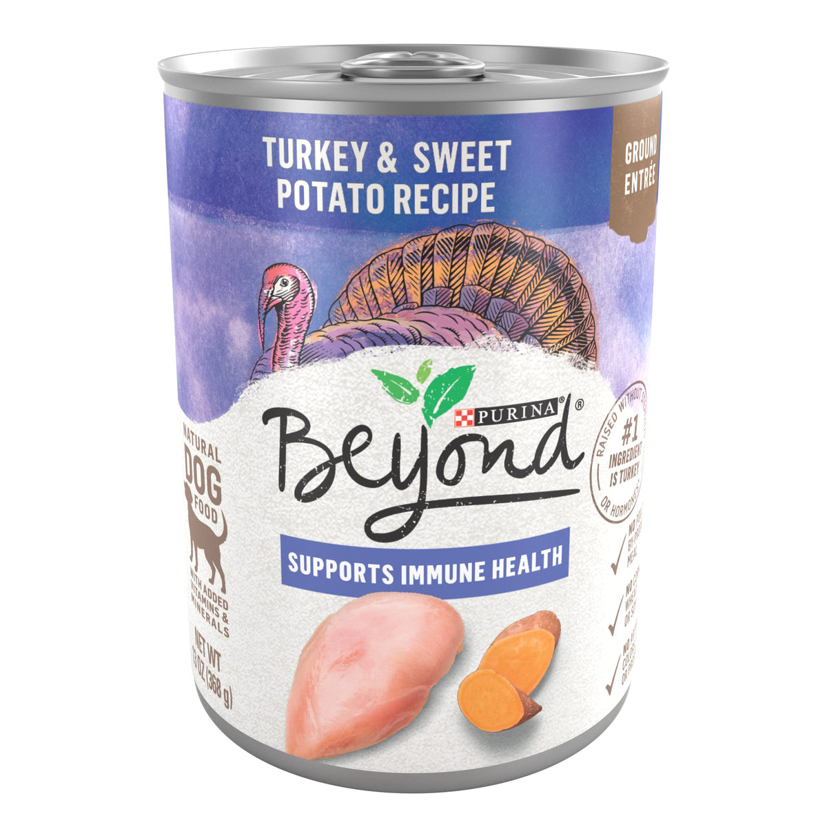 Purina Beyond Turkey And Sweet Potato Grain Free Wet Dog Food Ground Entree - (12) 13 Oz. Cans