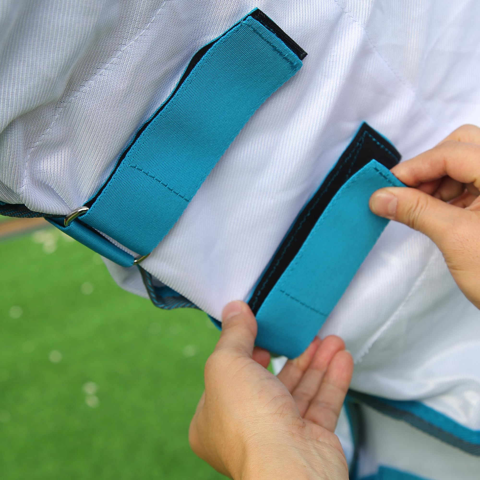 Leaforest Horse Mesh Combo Fly Sheet With Adjustable Belly Guard And Detachable Neck Cover Lightweight And Breathable Protect Eq