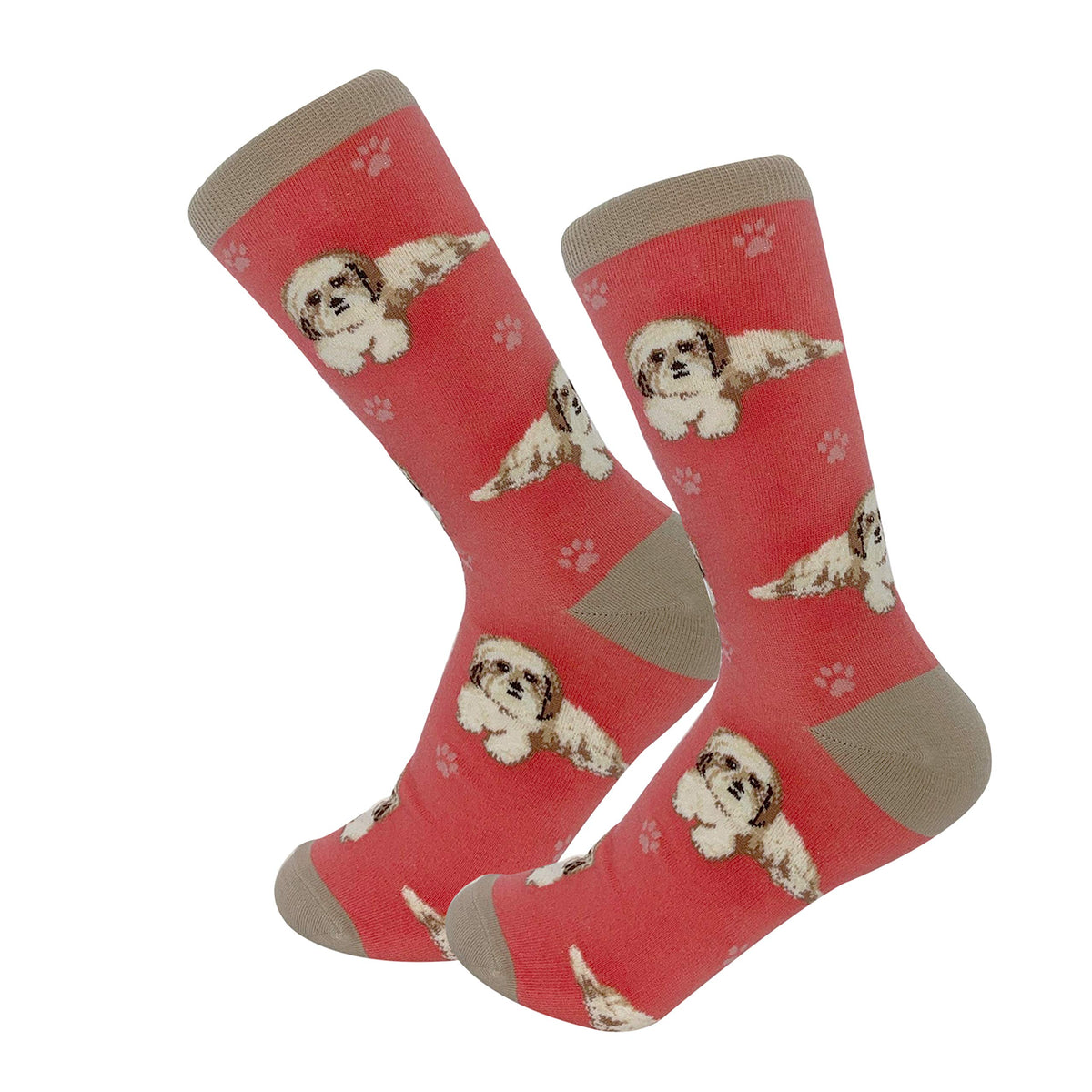 Pet Lover Socks - Fun - All Season - One Size Fits Most - For Women And Men - Dog Gifts (Shih Tzu Gifts - Socks)