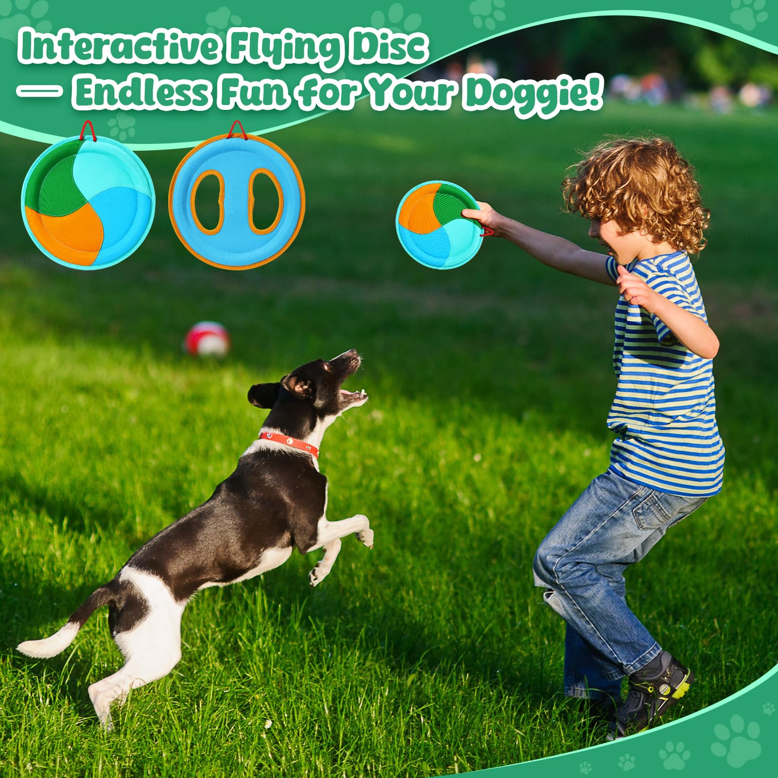 2 Pack Dog Pool Floating Flying Disc Toys, Interactive Dog Pool Water Toys That Float For Aggressive Chewers Bonding At Lake & B