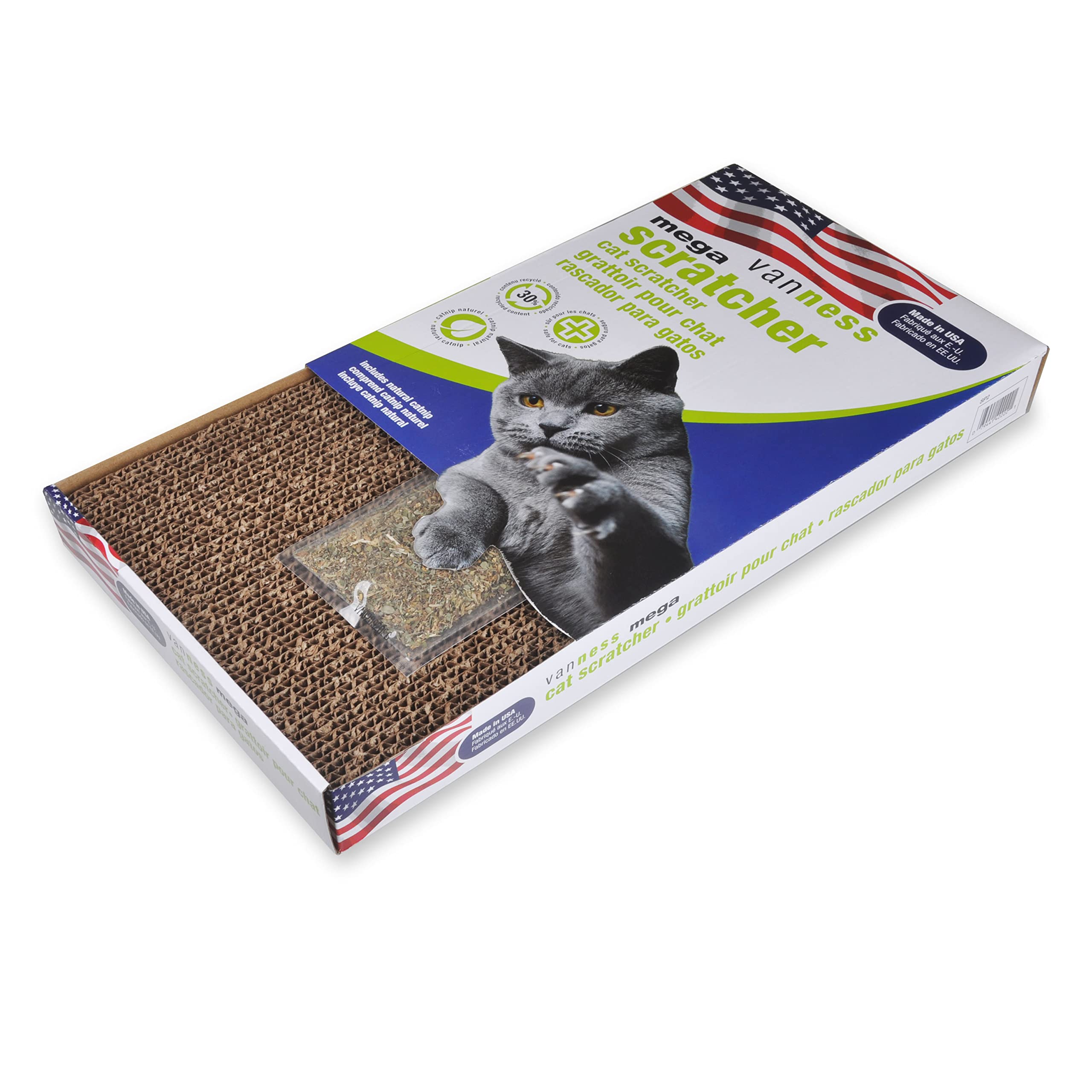Van Ness Pets Cat Scratch Pad, Double Wide Size
