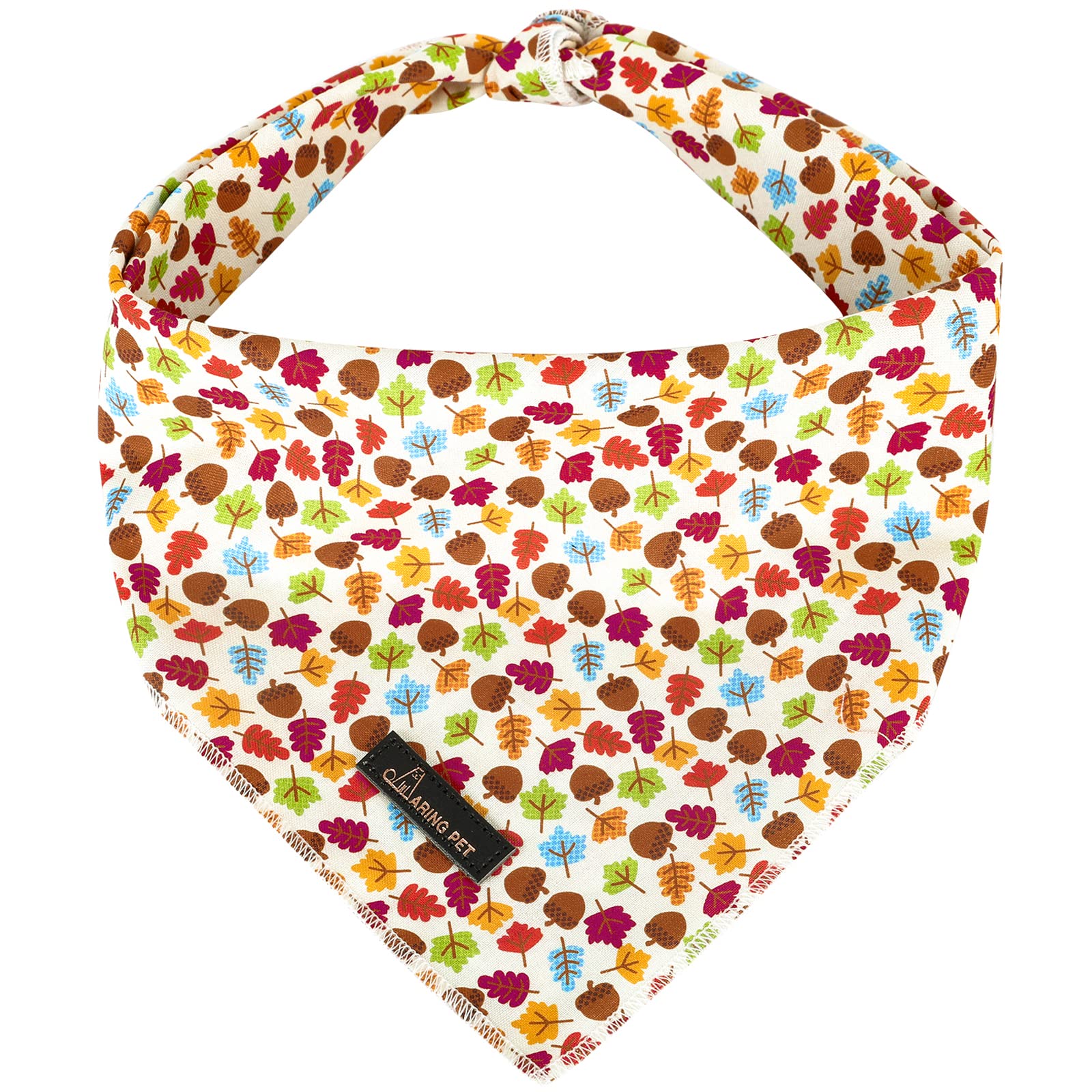 Aring Pet Maple Dog Bandanas - Autumn Leaf Cat & Dog Scarf Bibs For Small To Large Pets