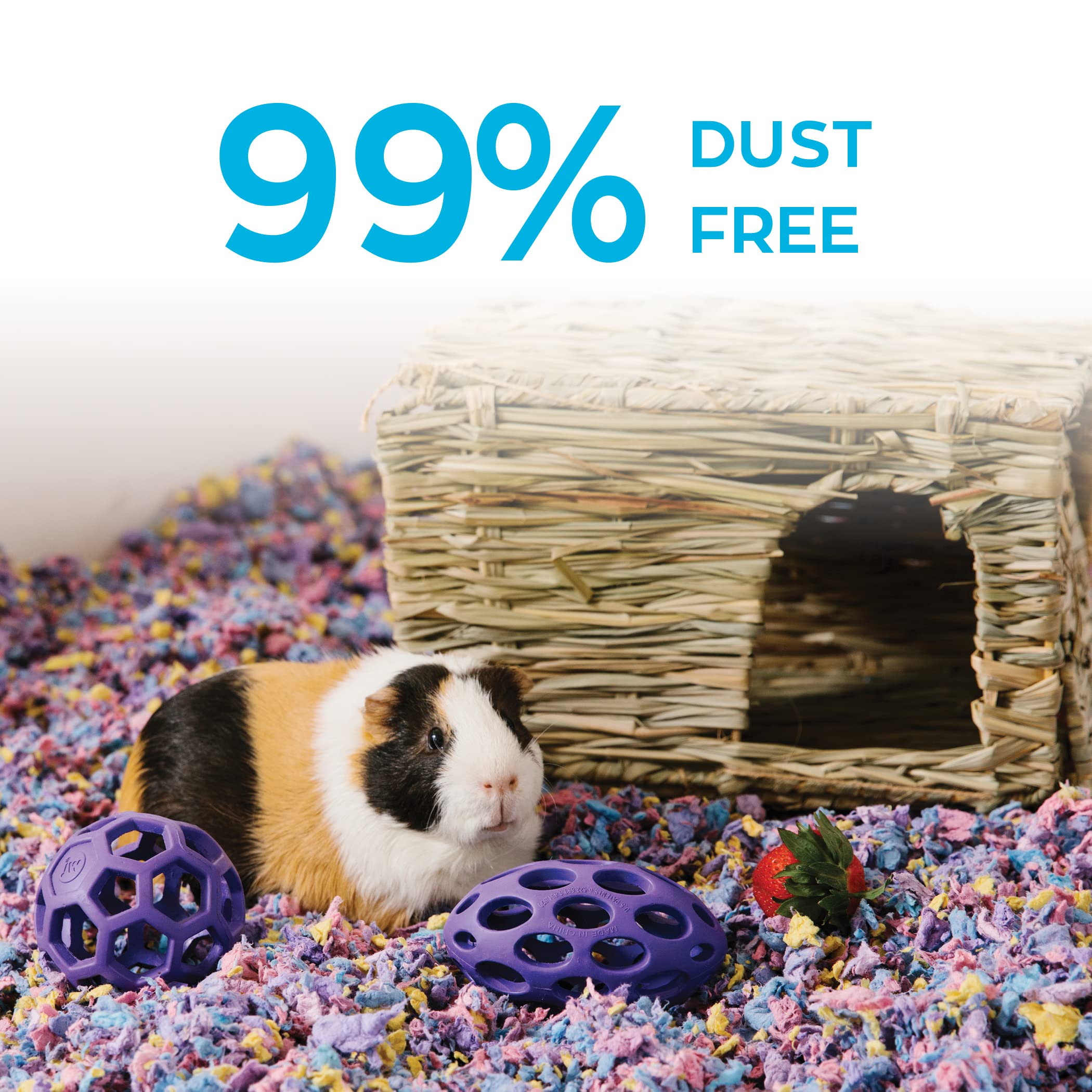 Carefresh Confetti Small Pet Bedding, 50L (Pack May Vary) (L0410)