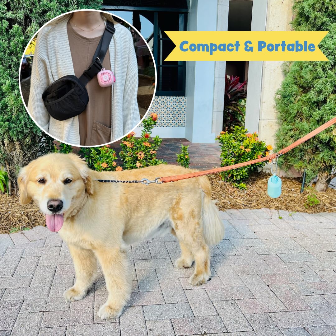 Sweet Paws Portable Dog Paw Towel, Lightweight & Super Absorbent Microfiber, Clips Onto Leash, Quick Drying Towel For Dogs Paws With Silicone Case, Dry Dog’S Paws On The Go - Small - 3 Pieces Set