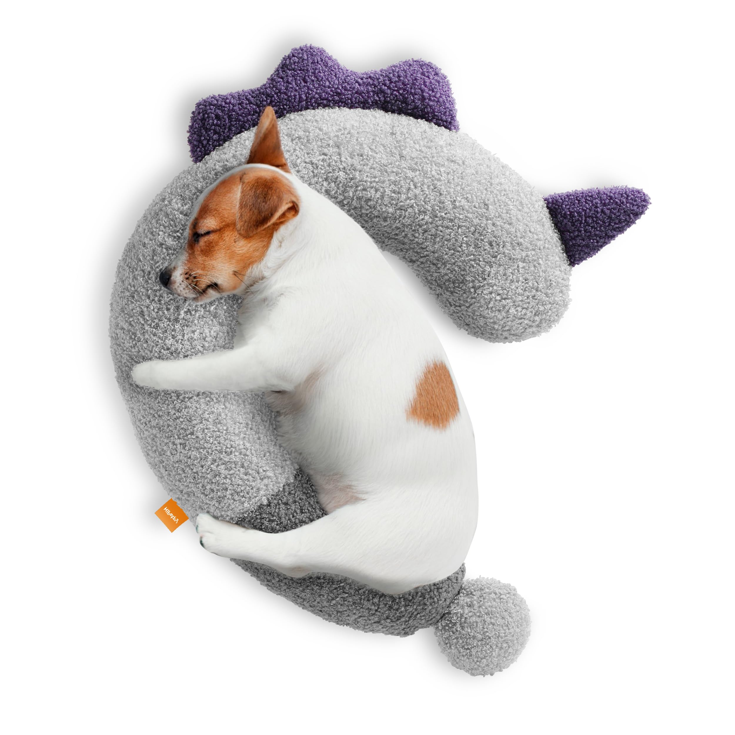 Hipetpy Dog Calming Pillow - Soft Neck Pillow For Dogs, Washable Sleep Pillow For Better Sleep, Reduces Anxiety, Gift For Small/