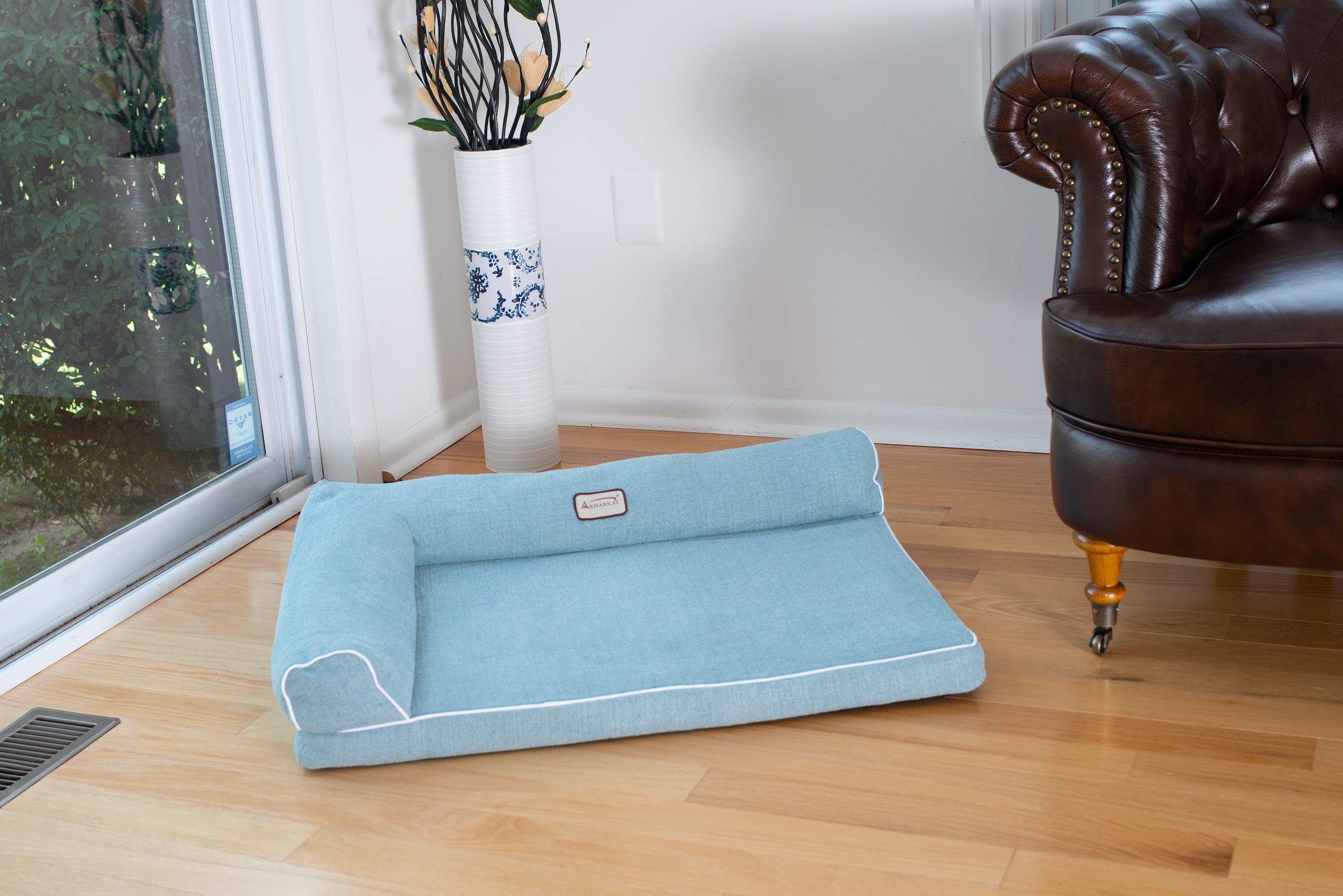 Armarkat D08B Bed Bue Dog Bed, One Size, Blue