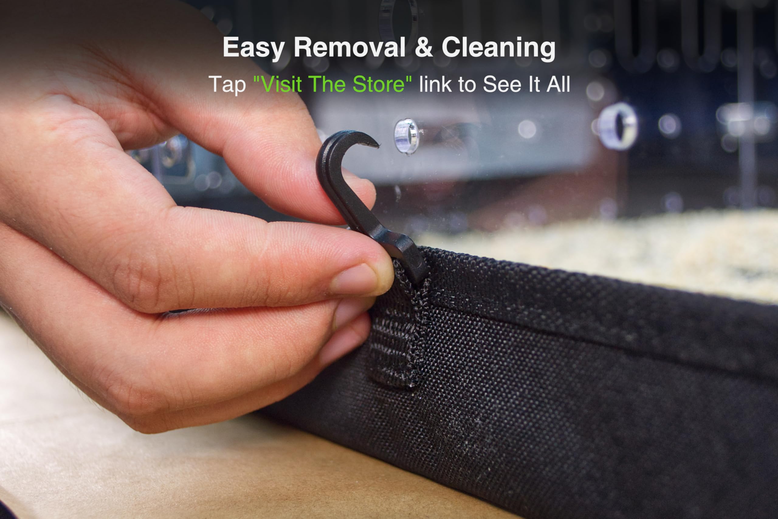 Guinealoft Cage Canvas Bottom (4Ft X 2Ft) - Easy Hook And Hang Installation, Thick Coated Pvc Oxford Cloth, Waterproof And Washa